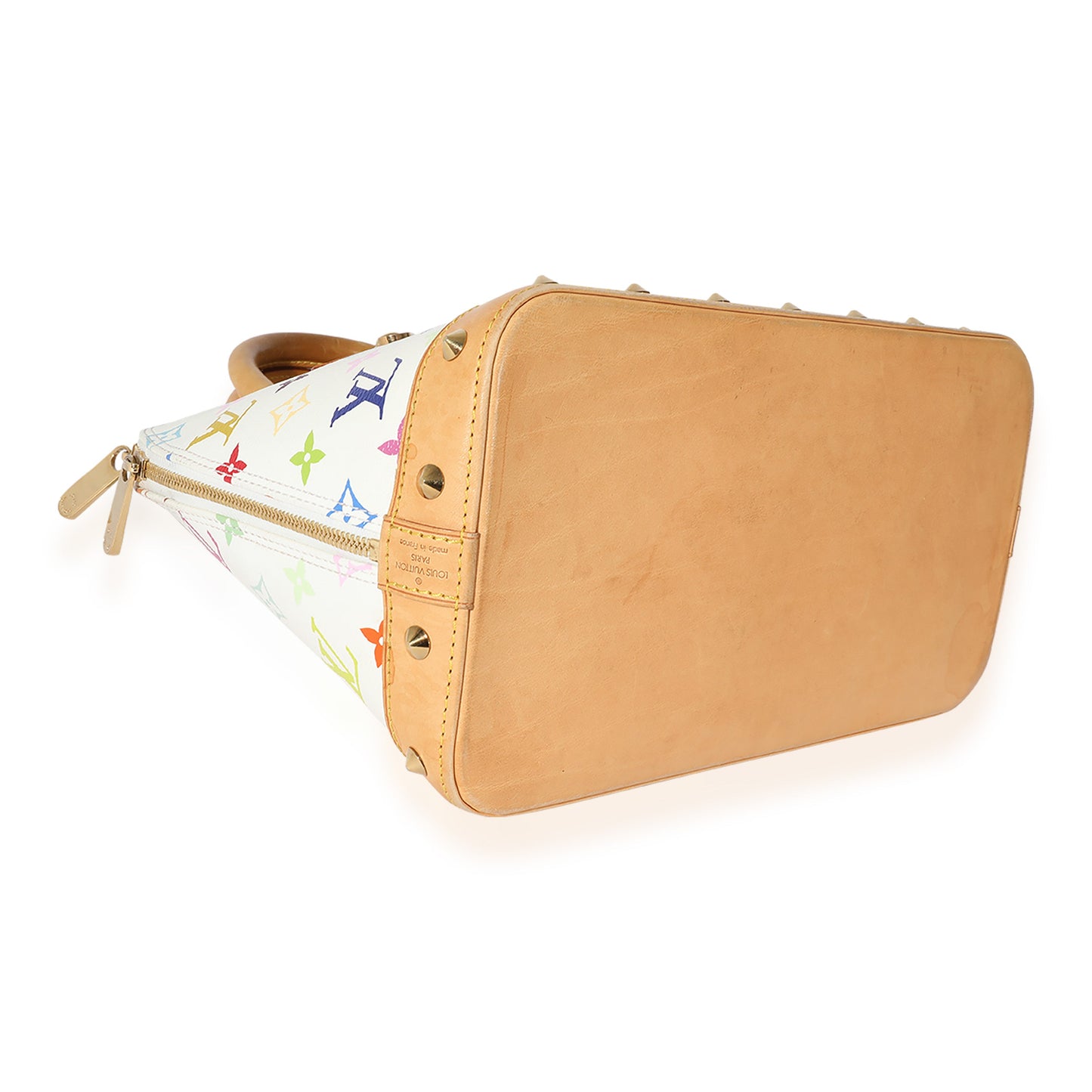 Louis Vuitton Louis Vuitton x Takashi Murakami White Monogram Multicolore Alma PM