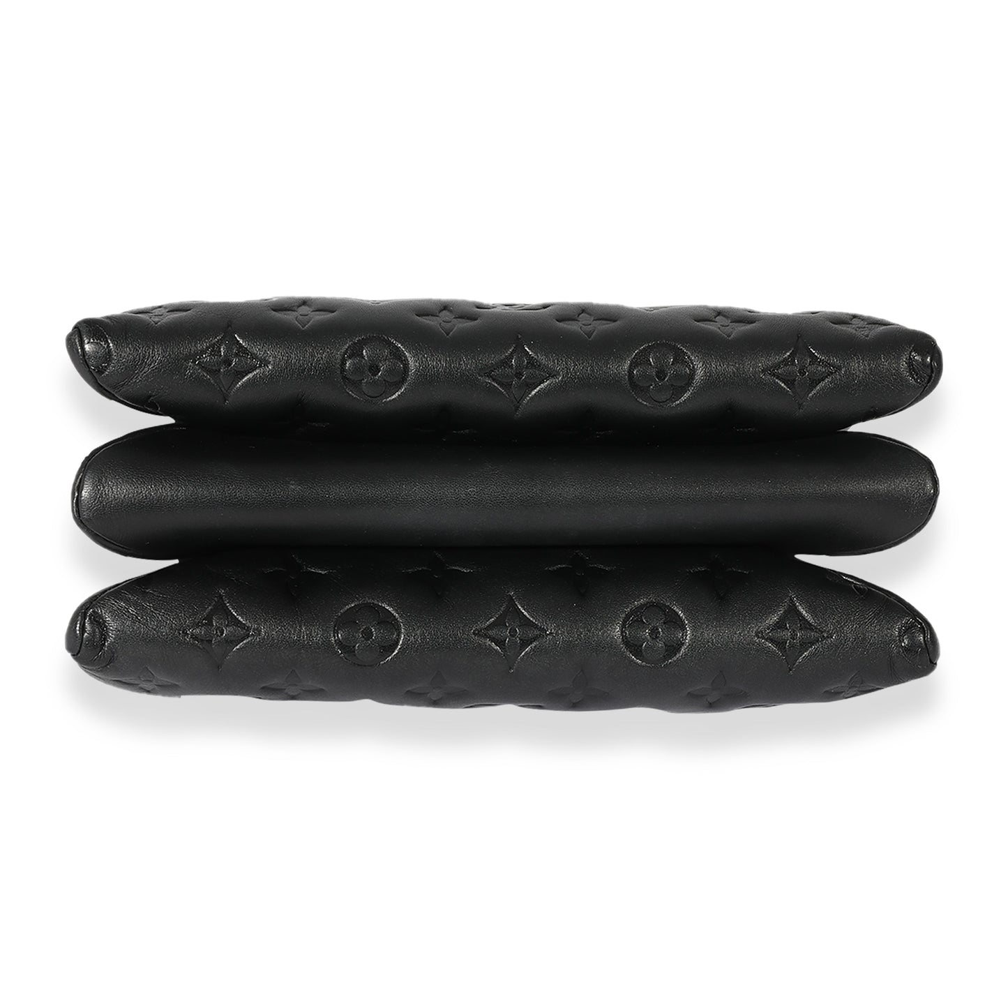 Louis Vuitton Louis Vuitton Black Lambskin Coussin PM