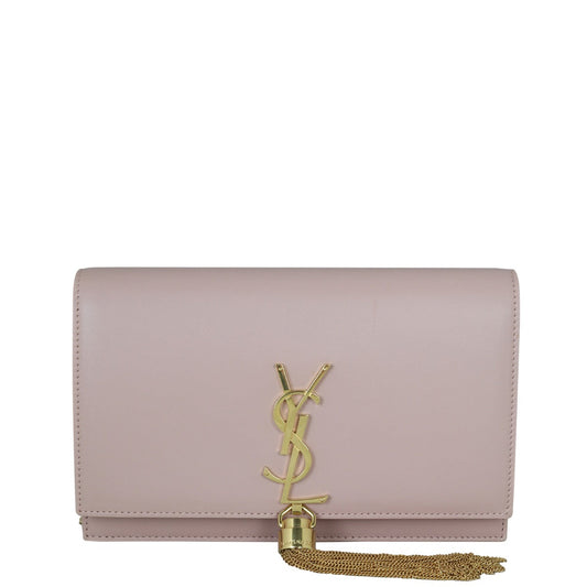 Saint Laurent Kate Tassel Chain Wallet