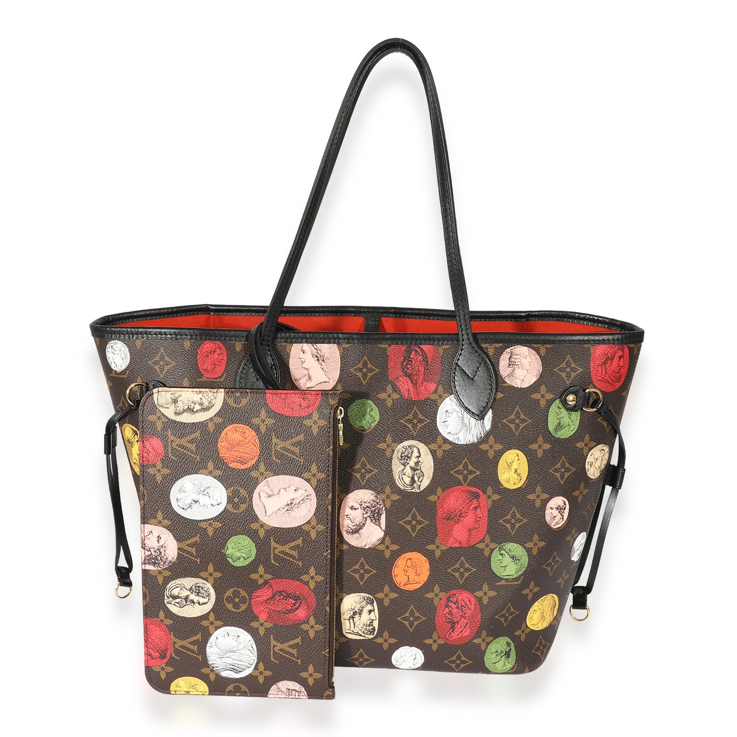 Louis Vuitton Louis Vuitton Louis Vuitton x Fornasetti 2021 Monogram Neverfull MM