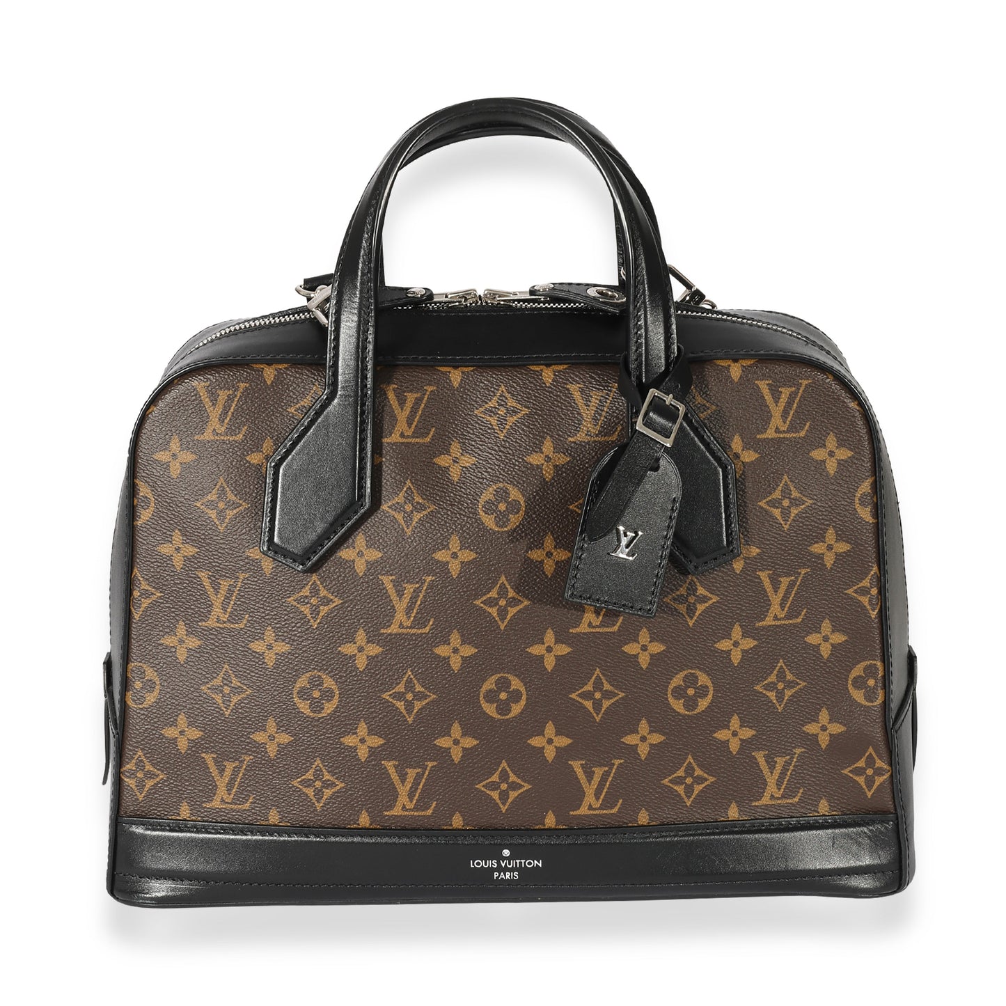 Louis Vuitton Louis Vuitton Monogram Canvas & Black Leather Dora MM