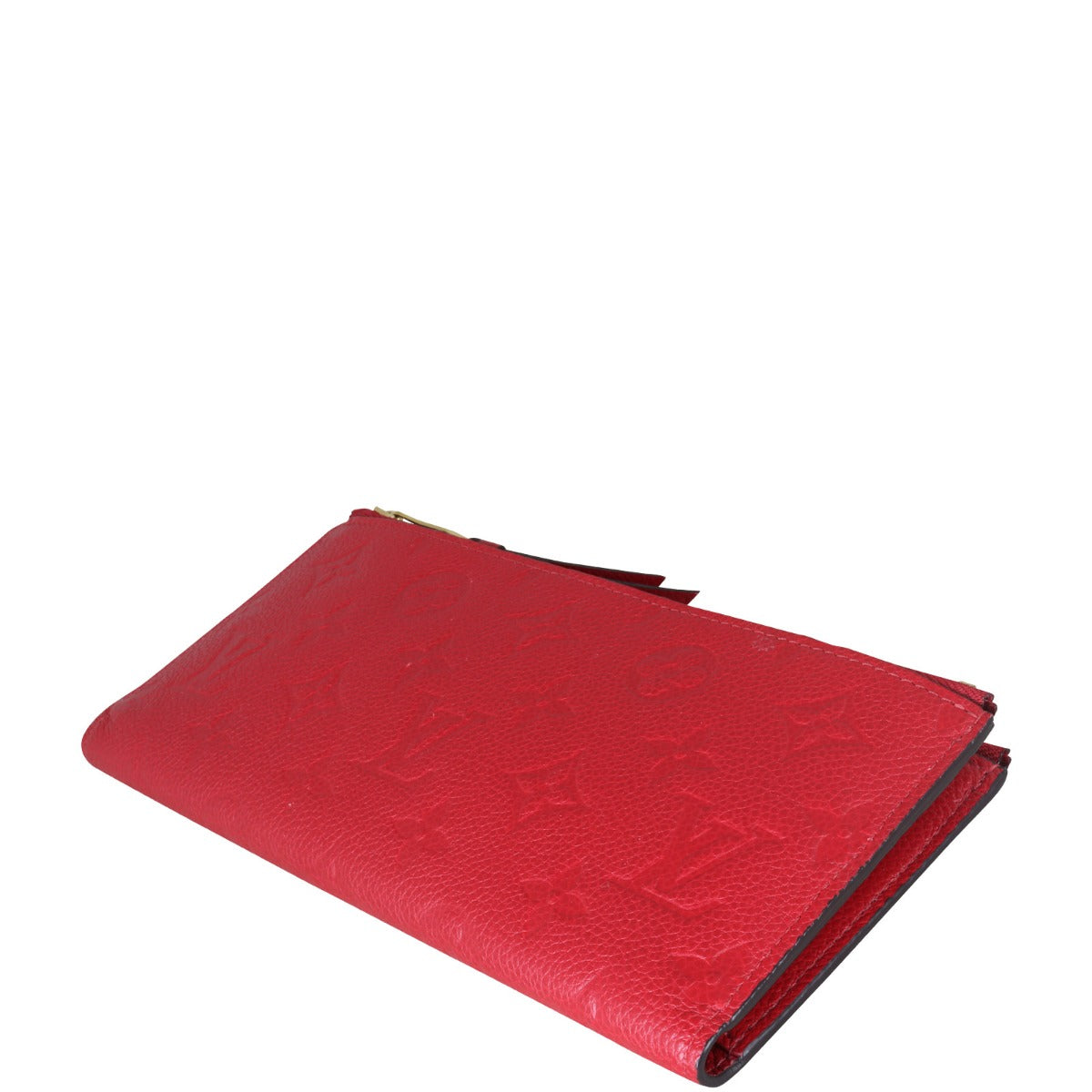 Louis Vuitton Adele Wallet Monogram Empreinte | Red