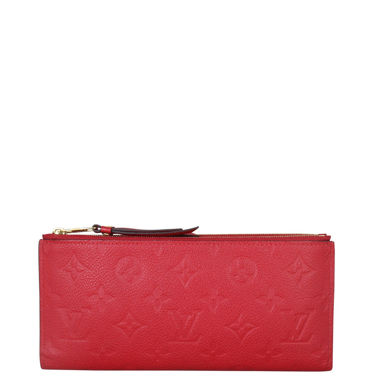 Louis Vuitton Adele Wallet Monogram Empreinte | Red