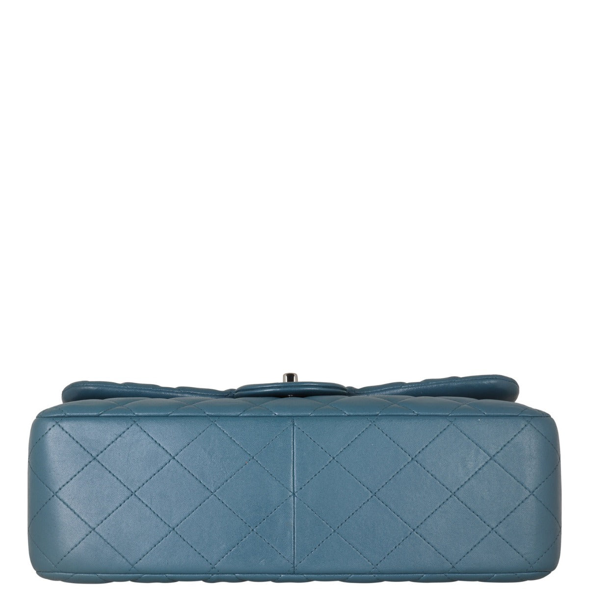 Chanel Classic Double Flap Jumbo | Teal Blue