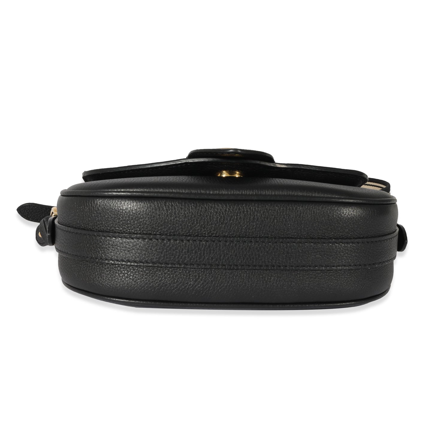 Louis Vuitton Louis Vuitton Black Grained Calfskin LV Pont 9 Soft MM