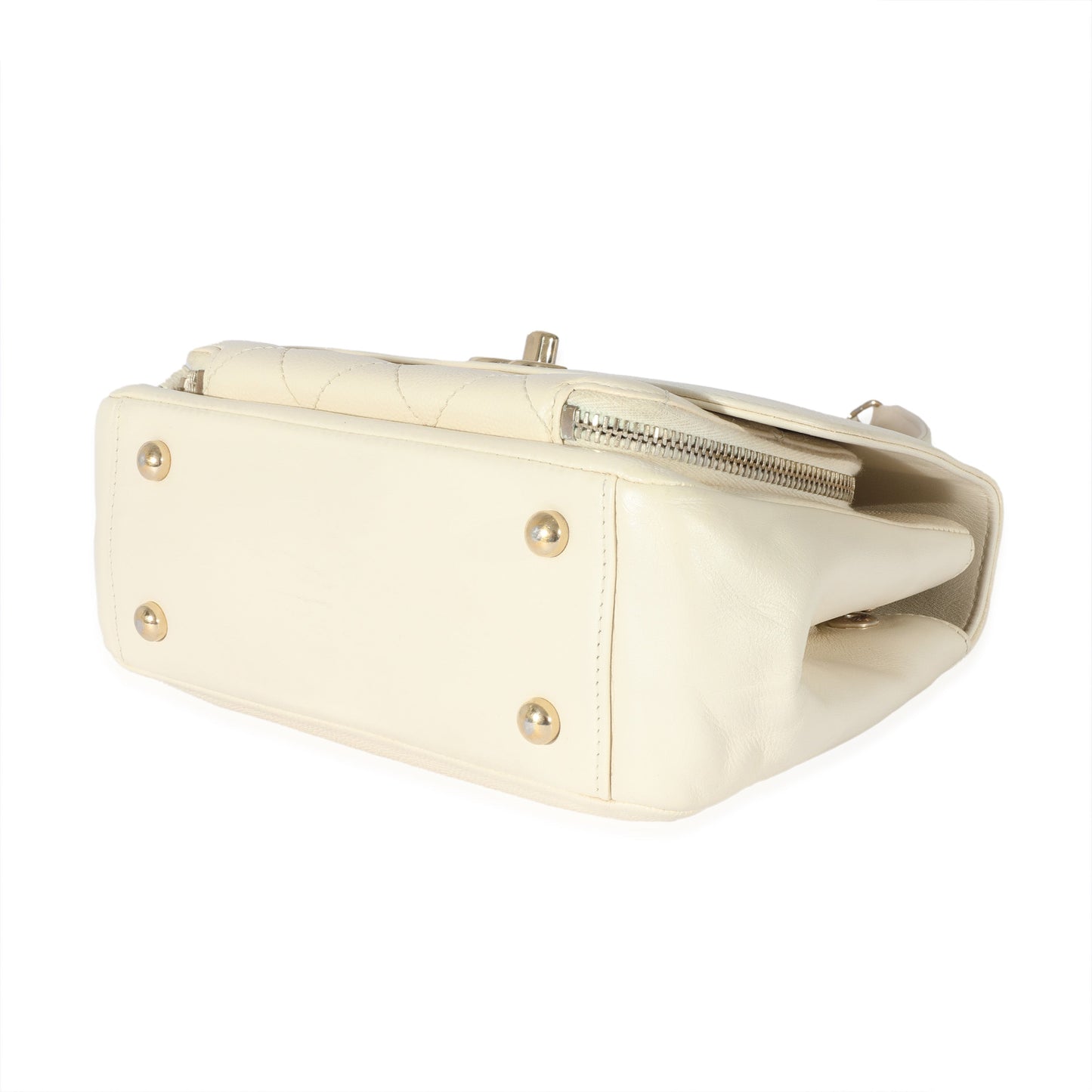 Chanel Cream Caviar Mini Business Affinity Flap
