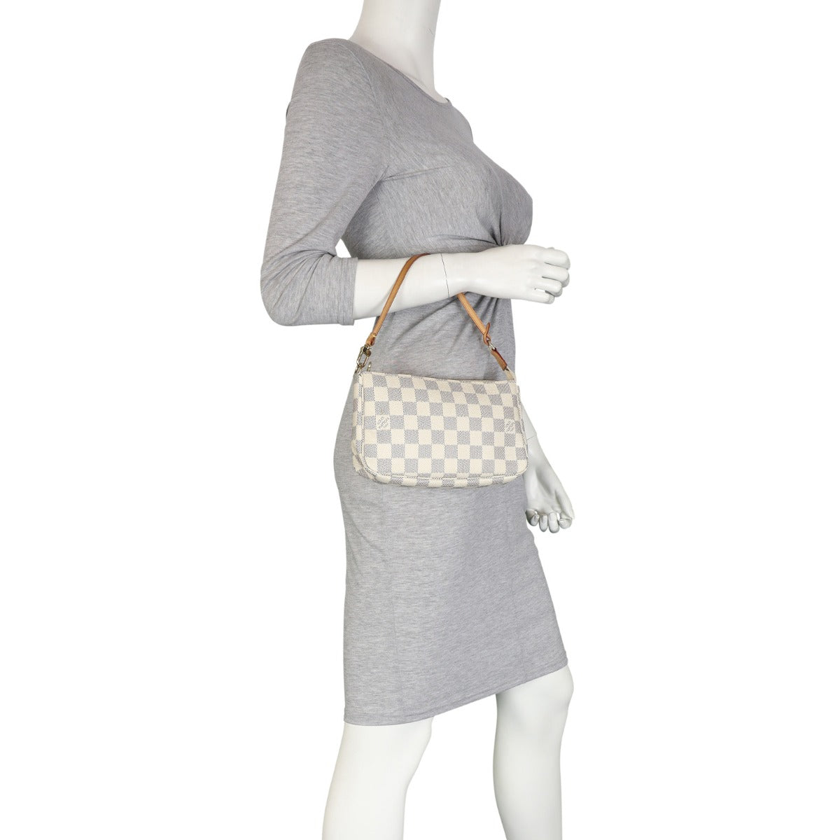 Louis Vuitton Pochette Accessories Damier Azur