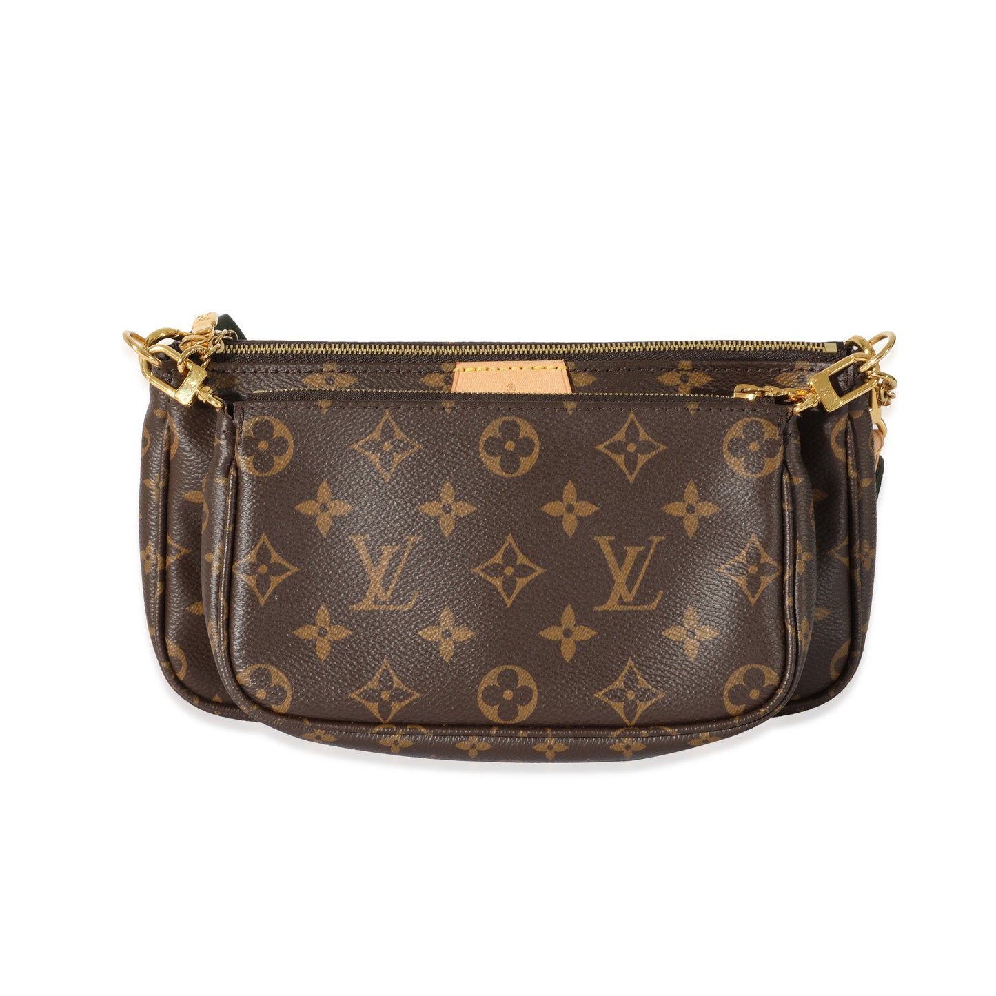 Louis Vuitton Louis Vuitton Canvas Monogram Khaki Multi Pochette Accessoires