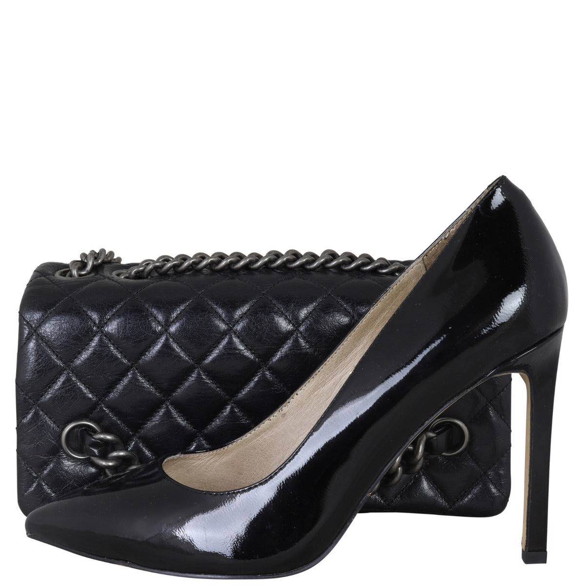 Chanel Quilted Chain Flap Bag