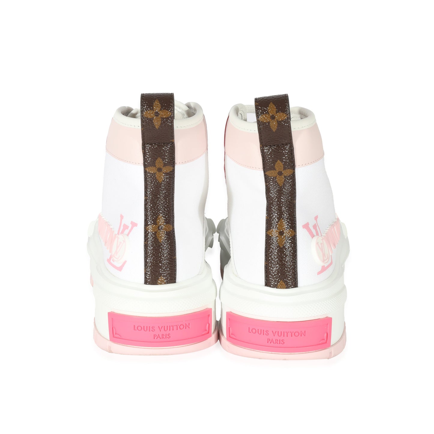 Louis Vuitton Louis Vuitton Squad Sneaker Boot Light Pink