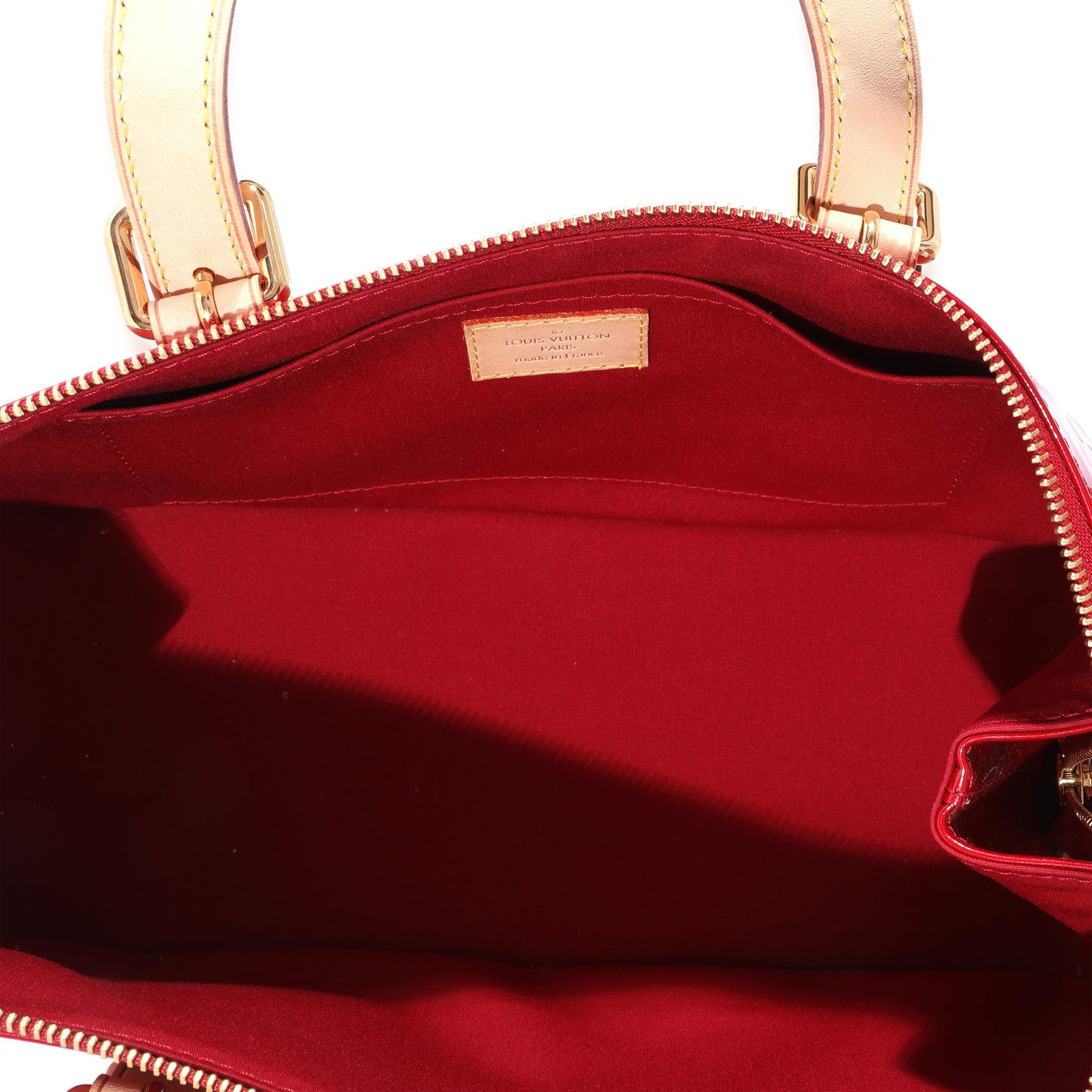 Louis Vuitton Louis Vuitton Red Monogram Vernis Rosewood Avenue