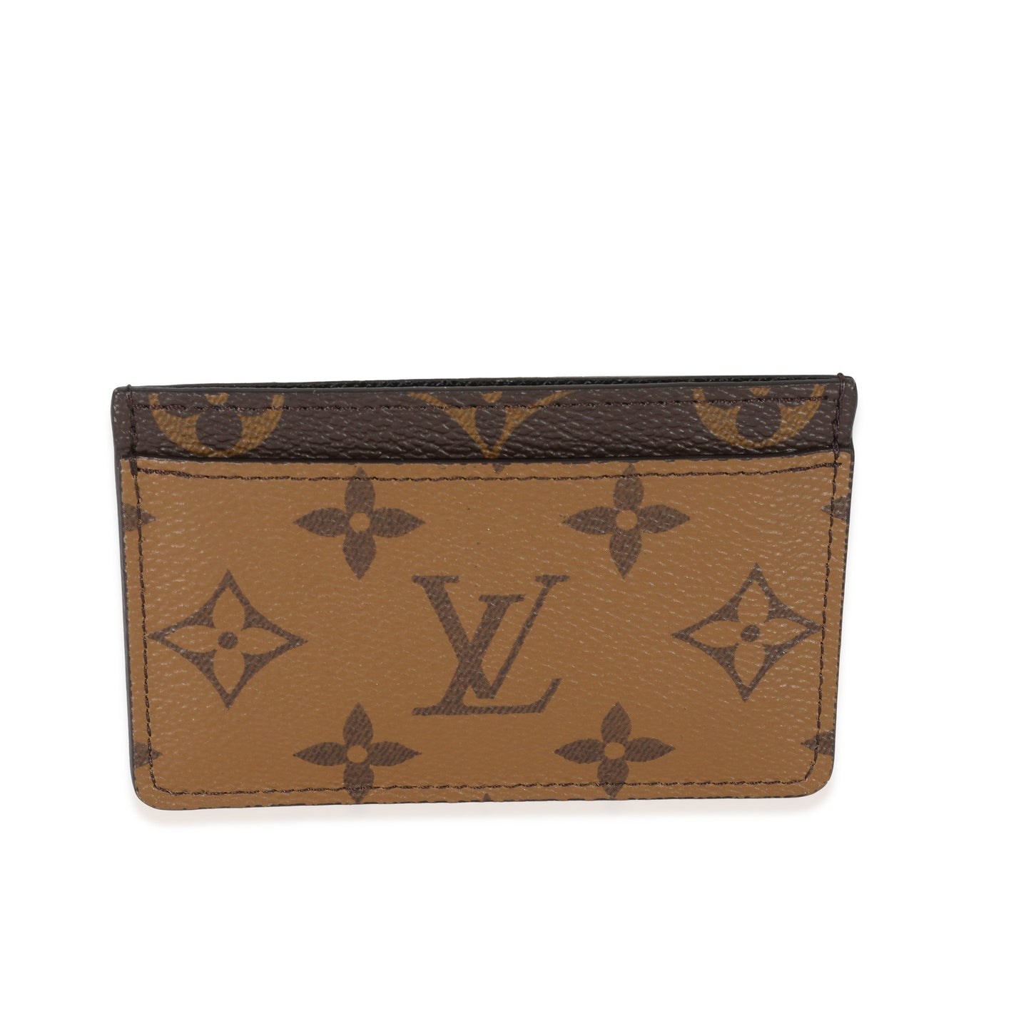 Louis Vuitton Louis Vuitton Canvas Monogram Reverse Card Holder