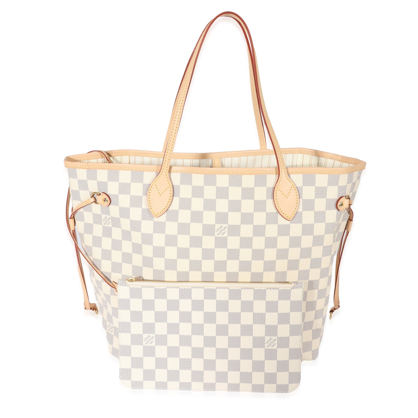 Louis Vuitton Louis Vuitton Canvas Damier Azur Neverfull MM