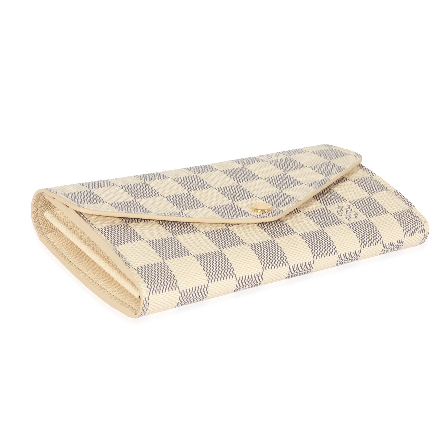 Louis Vuitton Louis Vuitton Damier Azur Canvas Sarah Wallet