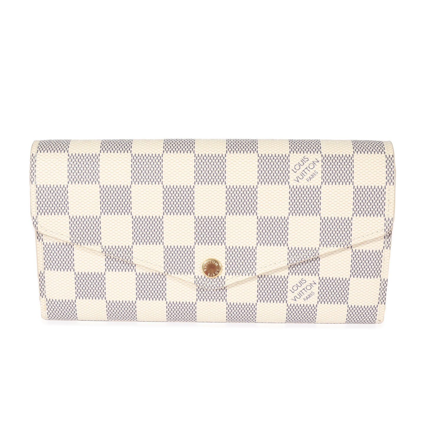 Louis Vuitton Louis Vuitton Damier Azur Canvas Sarah Wallet