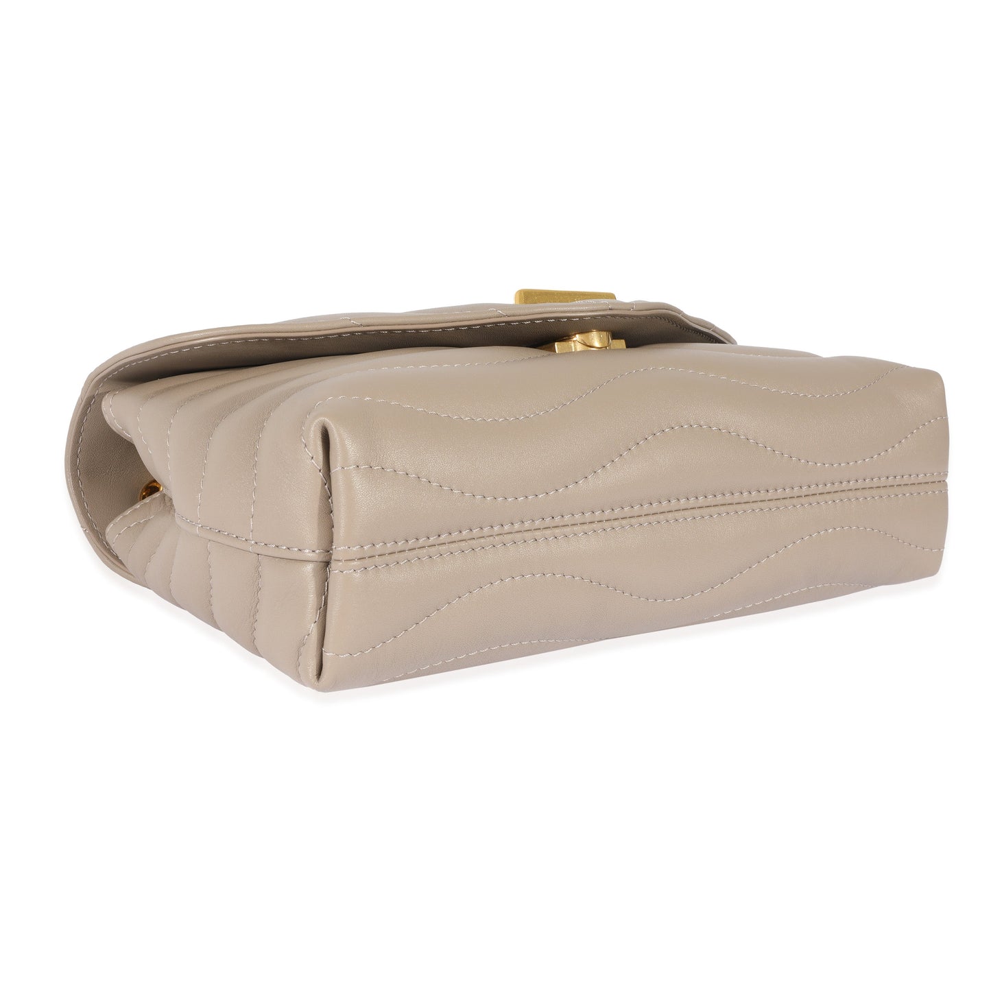 Louis Vuitton Louis Vuitton Taupe Leather New Wave Chain Bag