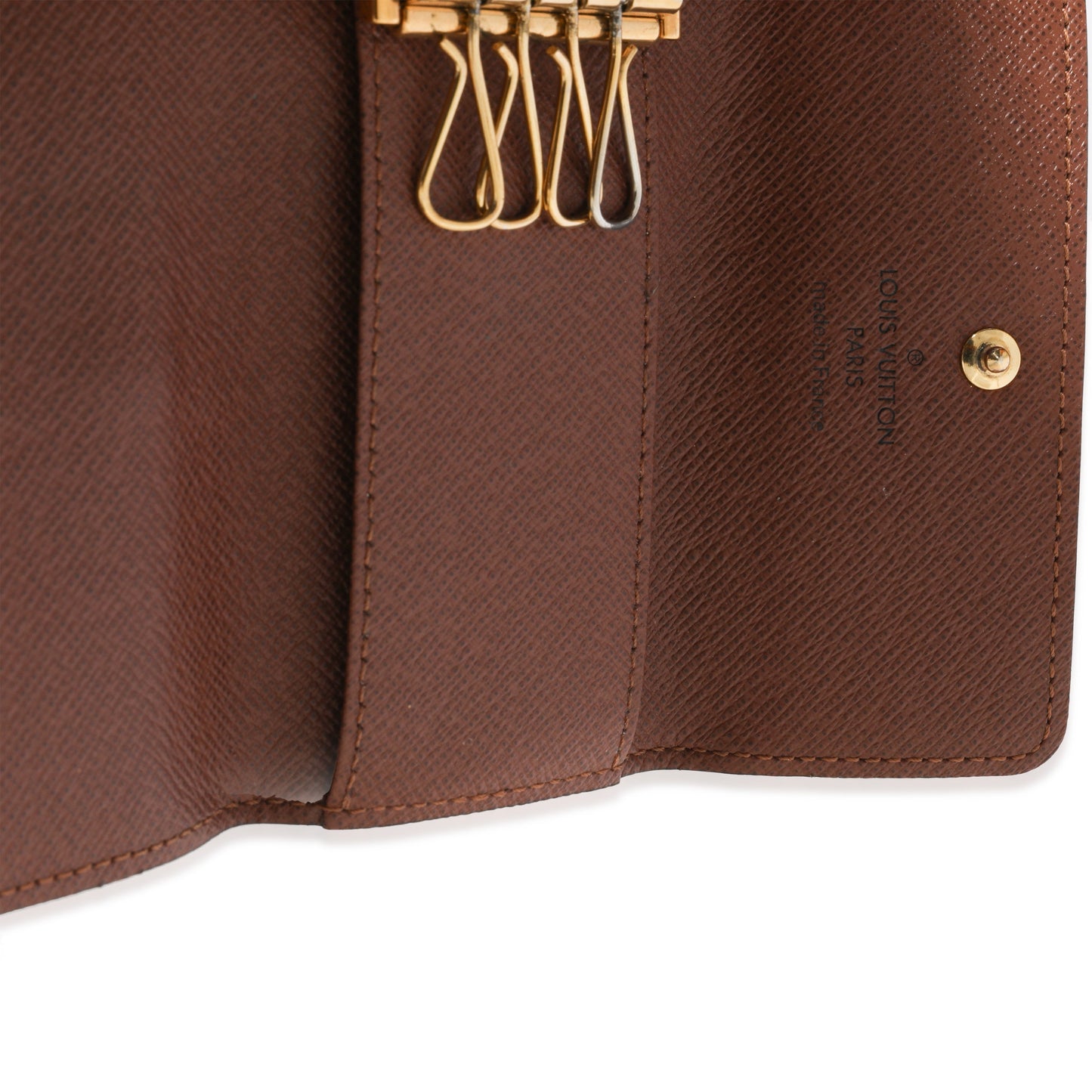 Louis Vuitton Louis Vuitton Monogram Canvas 4 Key Holder