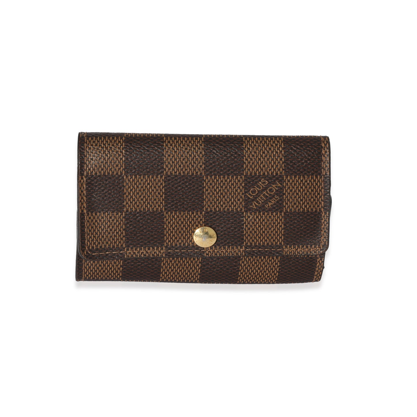 Louis Vuitton Louis Vuitton Damier Ebene Canvas 6 Key Holder