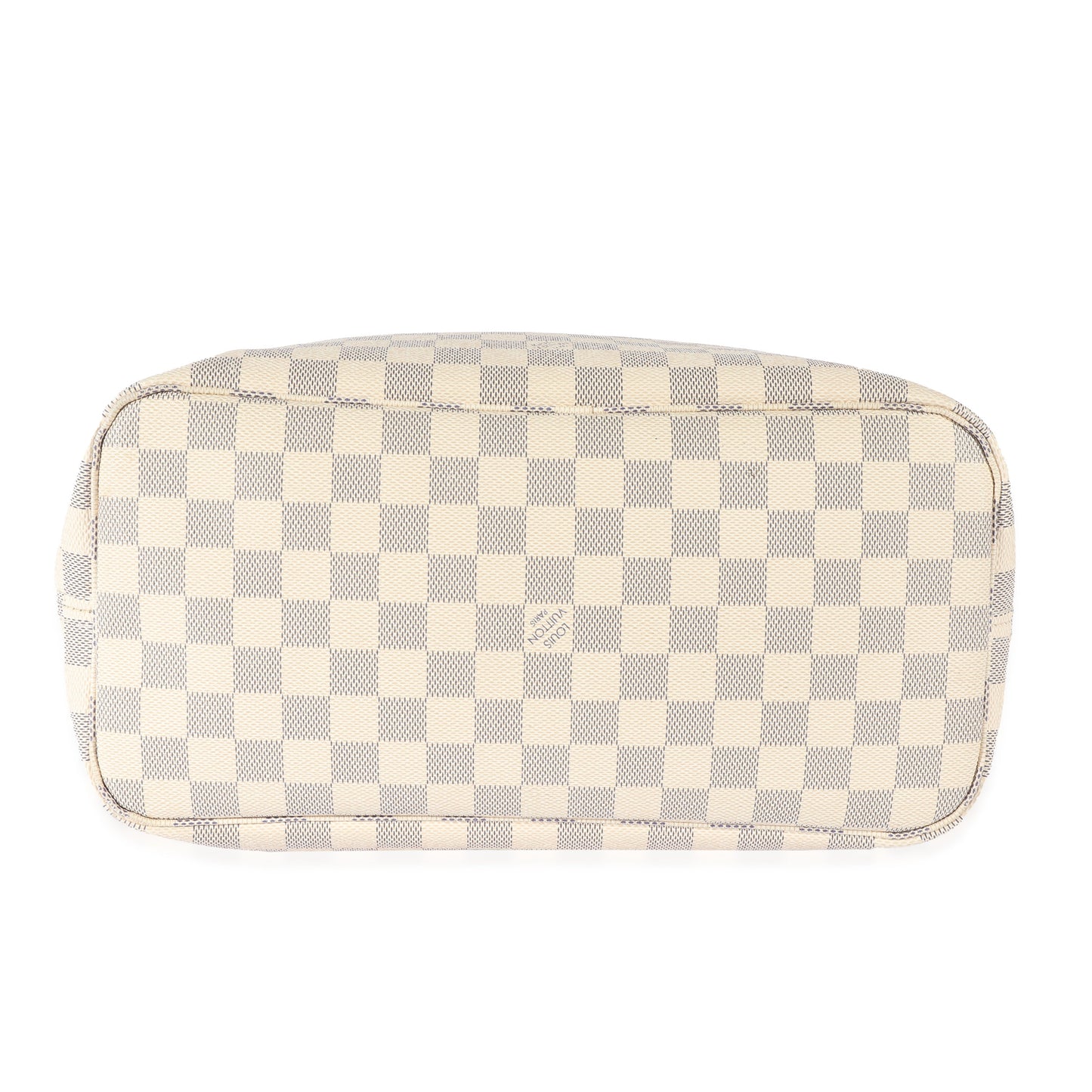 Louis Vuitton Louis Vuitton Rose Ballerine Damier Azur Canvas Neverfull MM