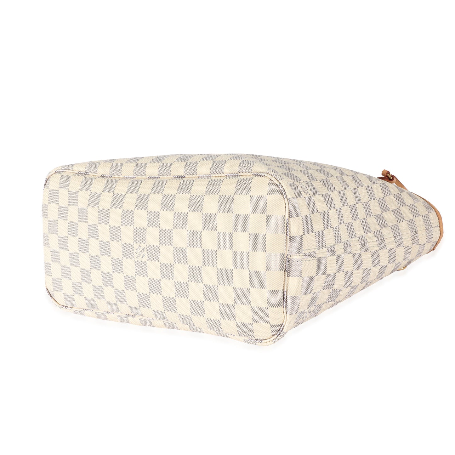 Louis Vuitton Louis Vuitton Canvas Damier Azur Rose Ballerine Neverfull MM