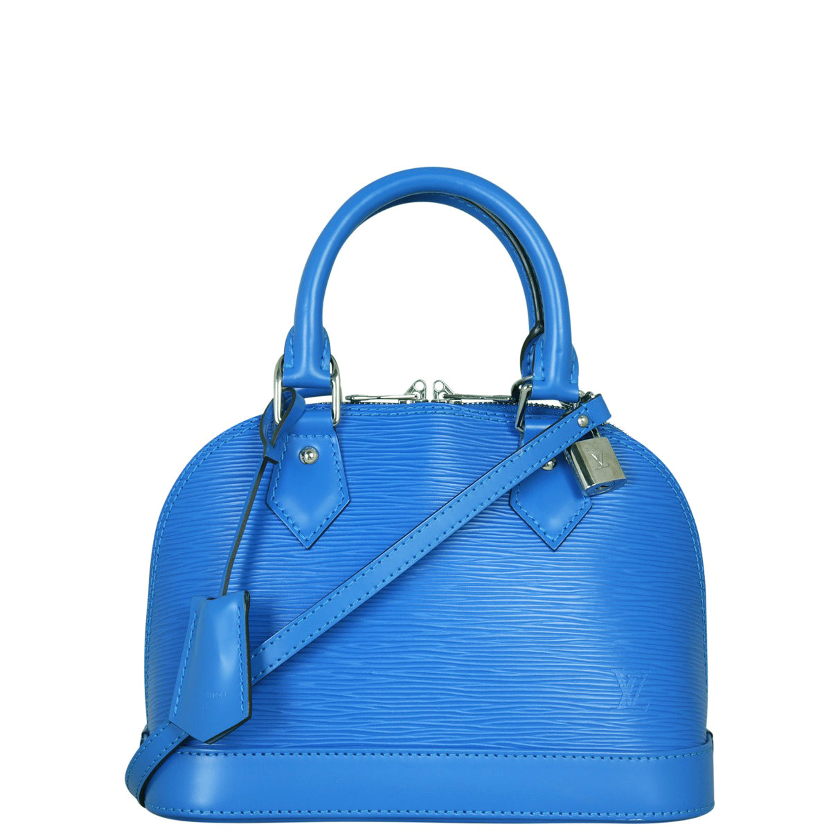 Louis Vuitton Alma BB Epi | Lazuli Blue