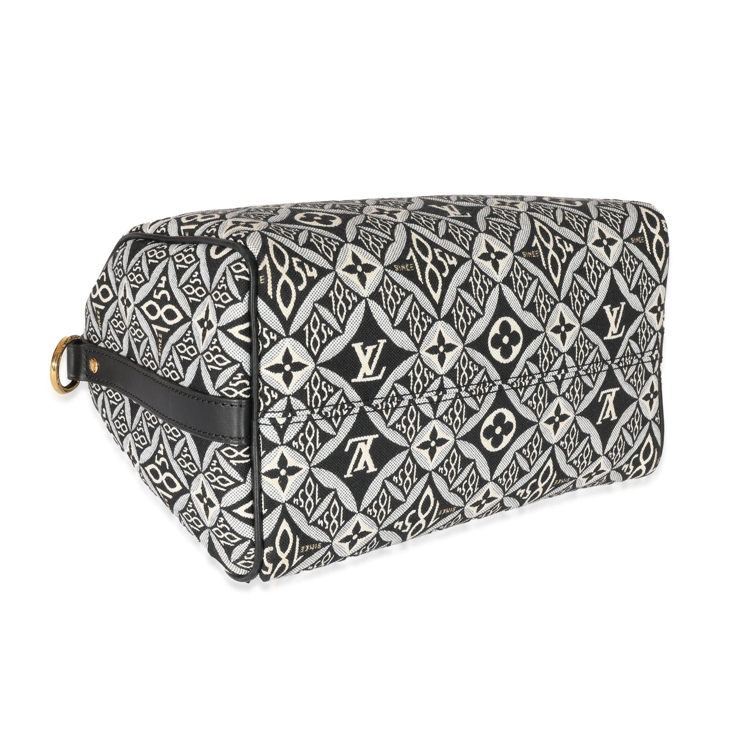 Louis Vuitton Louis Vuitton Grey Jacquard Since 1854 Speedy Bandouliere 25
