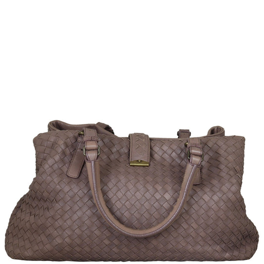 Bottega Veneta Intrecciato Roma Bag Large