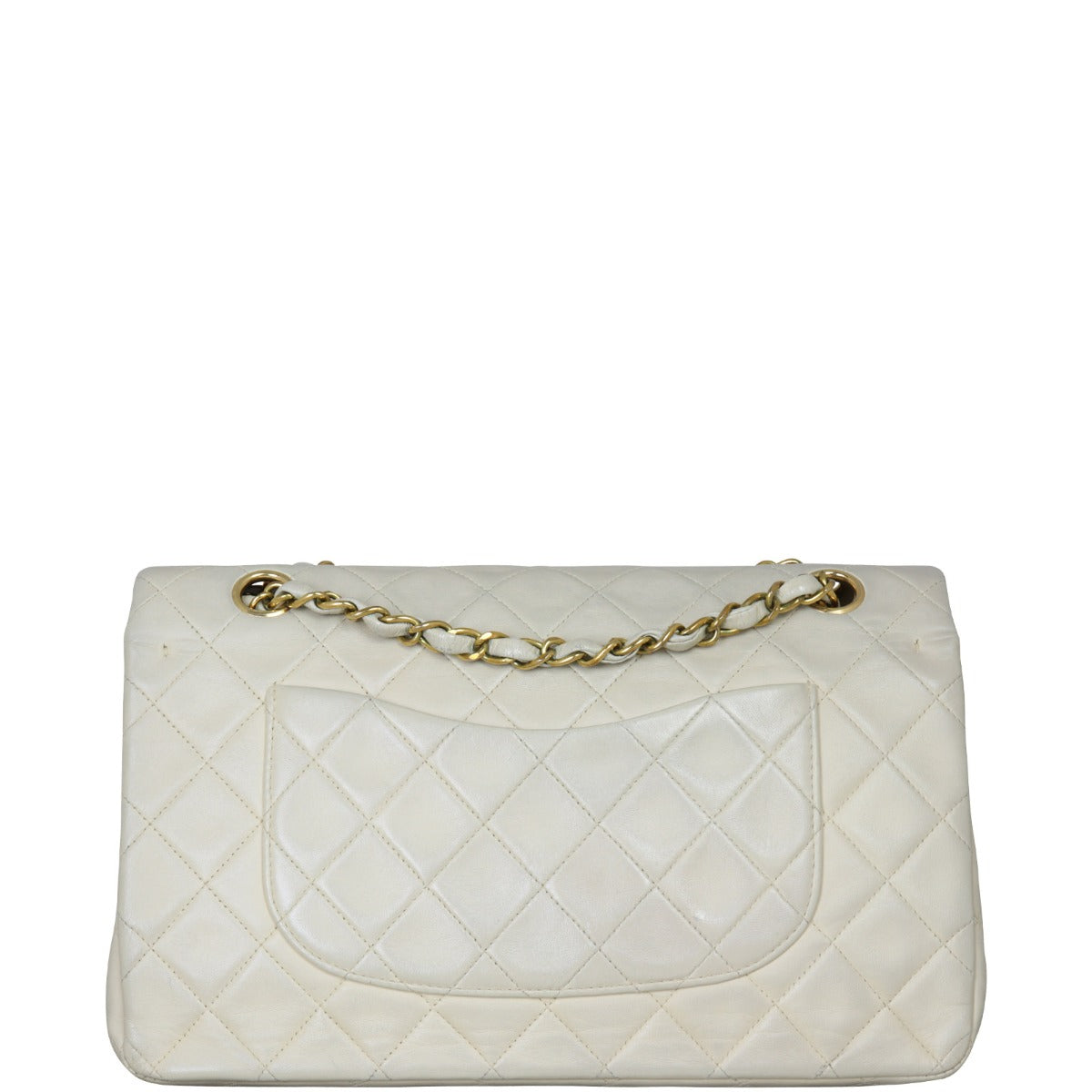 Chanel Classic Double Flap Medium | Cream Vintage