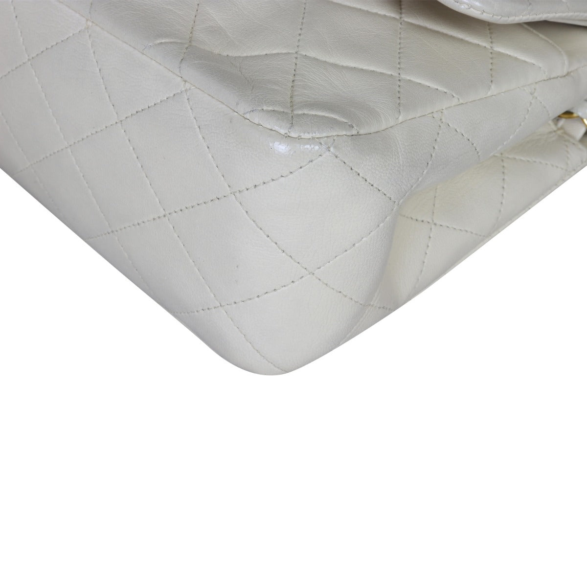 Chanel Classic Double Flap Medium | Cream Vintage
