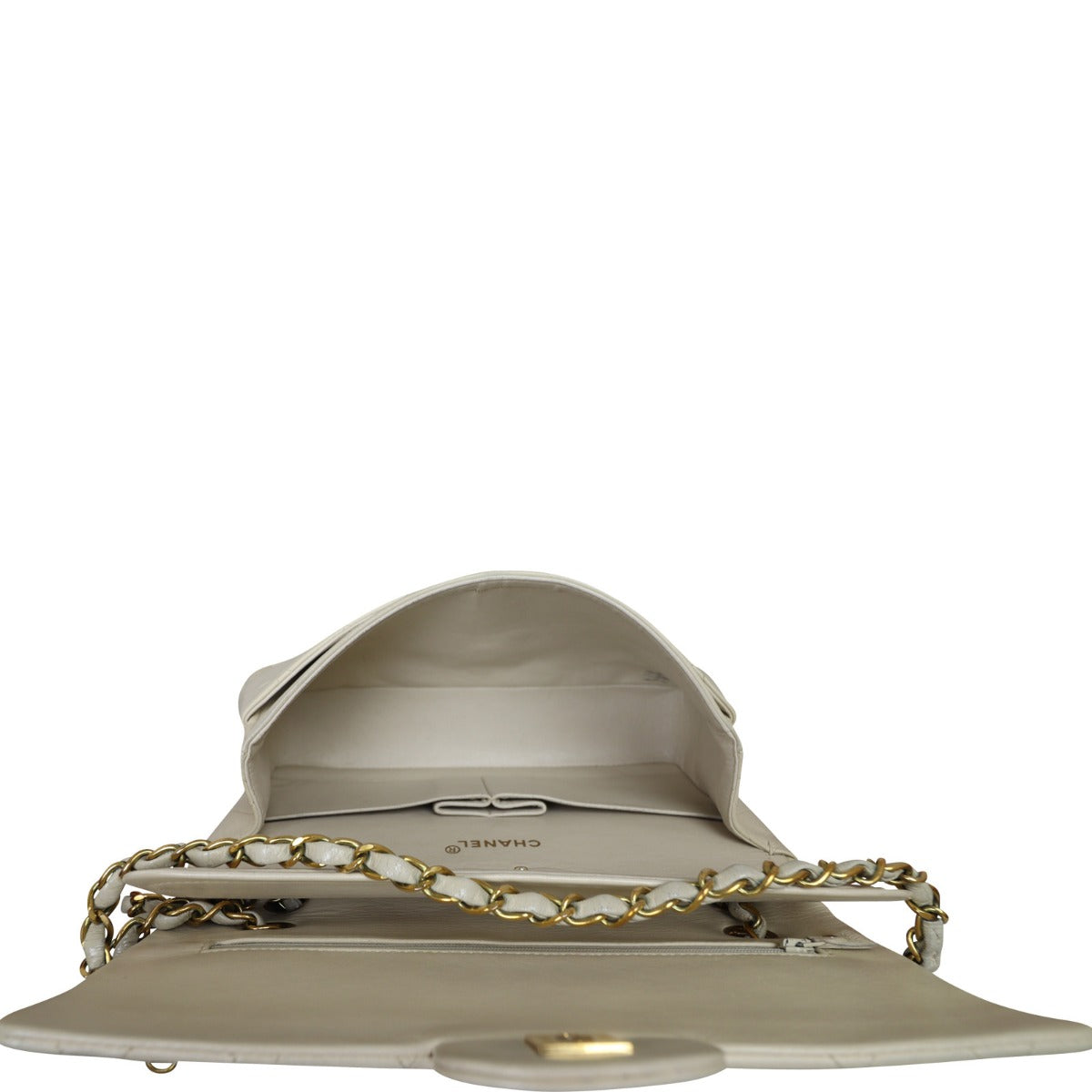 Chanel Classic Double Flap Medium | Cream Vintage