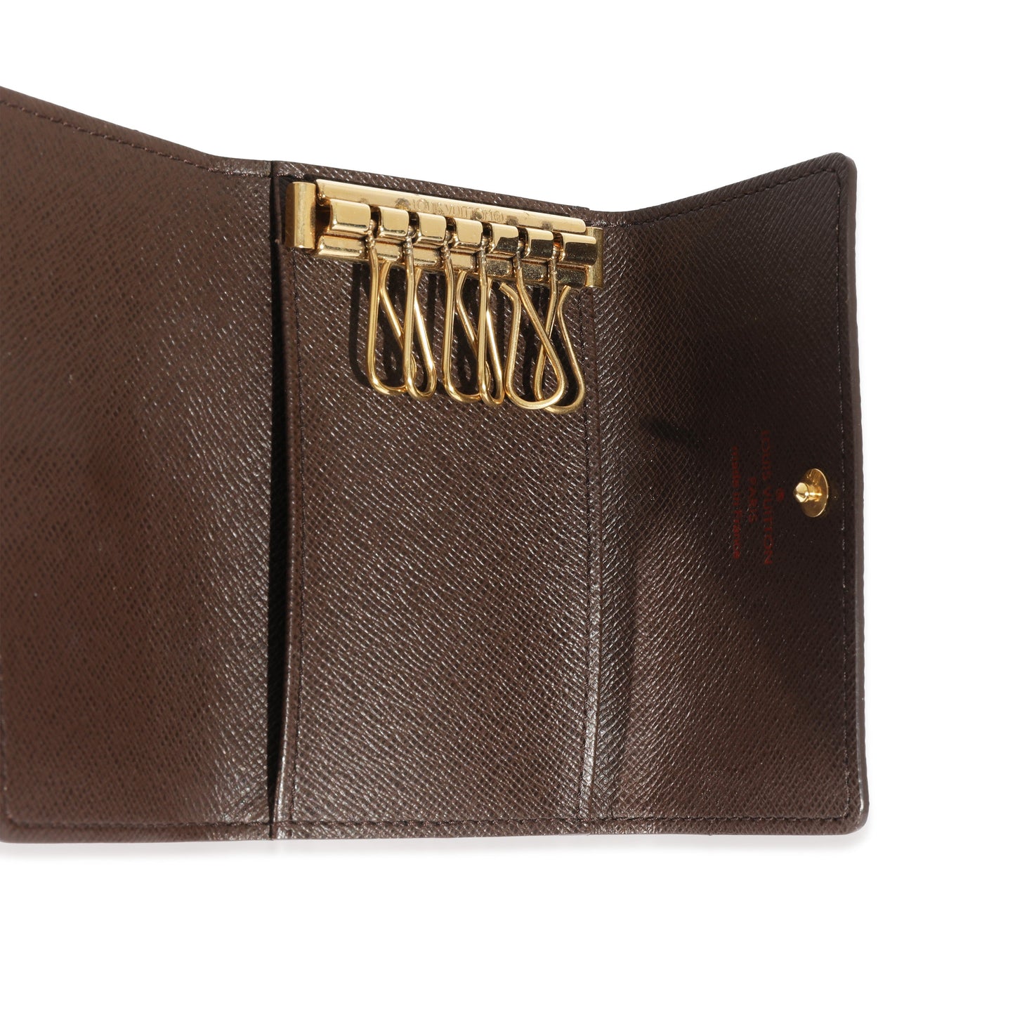 Louis Vuitton Louis Vuitton Canvas Damier Ebene 6 Key Holder