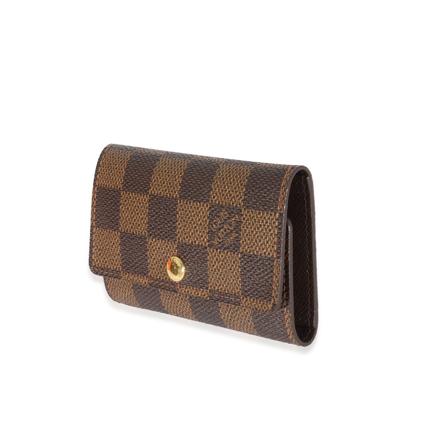 Louis Vuitton Louis Vuitton Canvas Damier Ebene 6 Key Holder