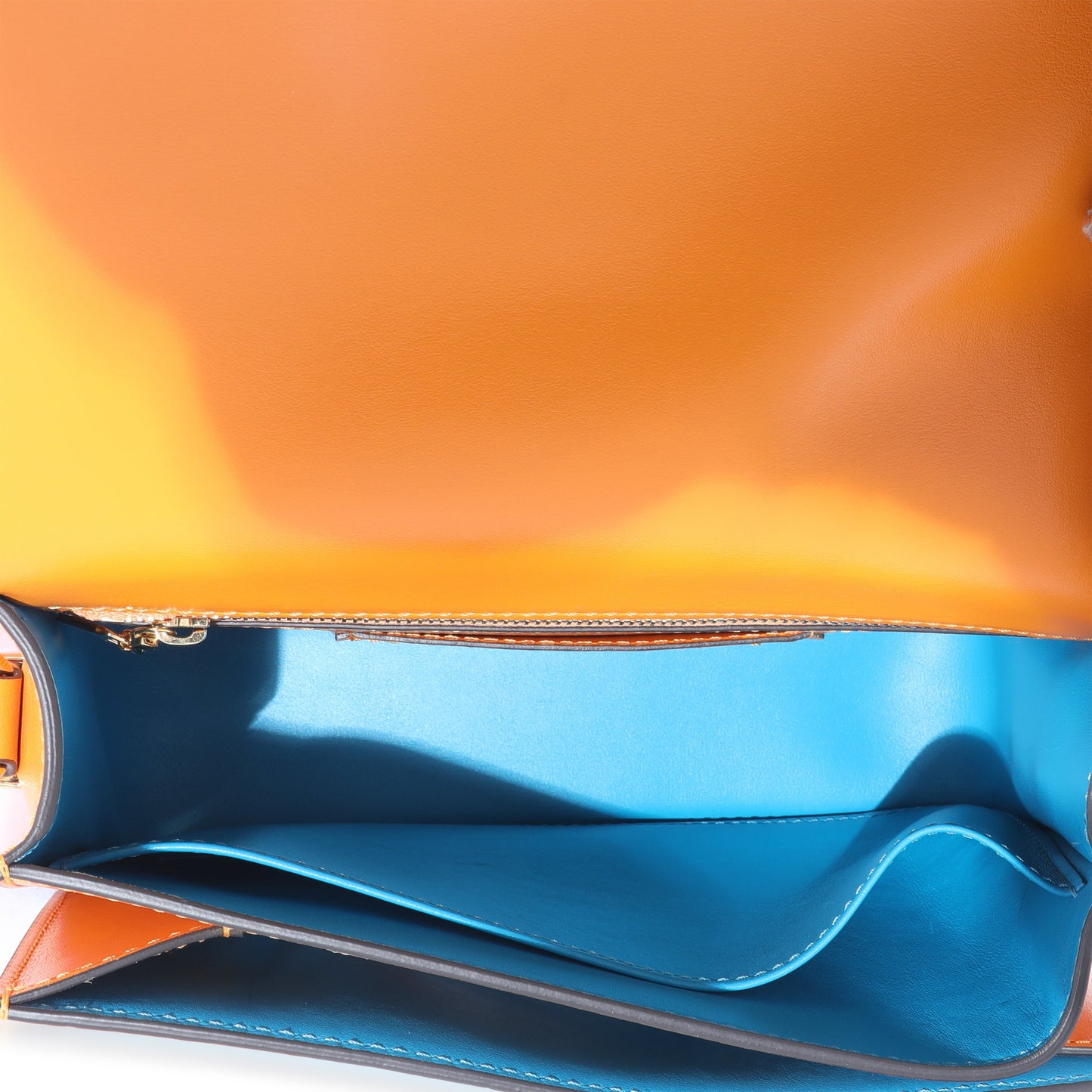 Louis Vuitton Louis Vuitton Summer Gold Leather Pont 9