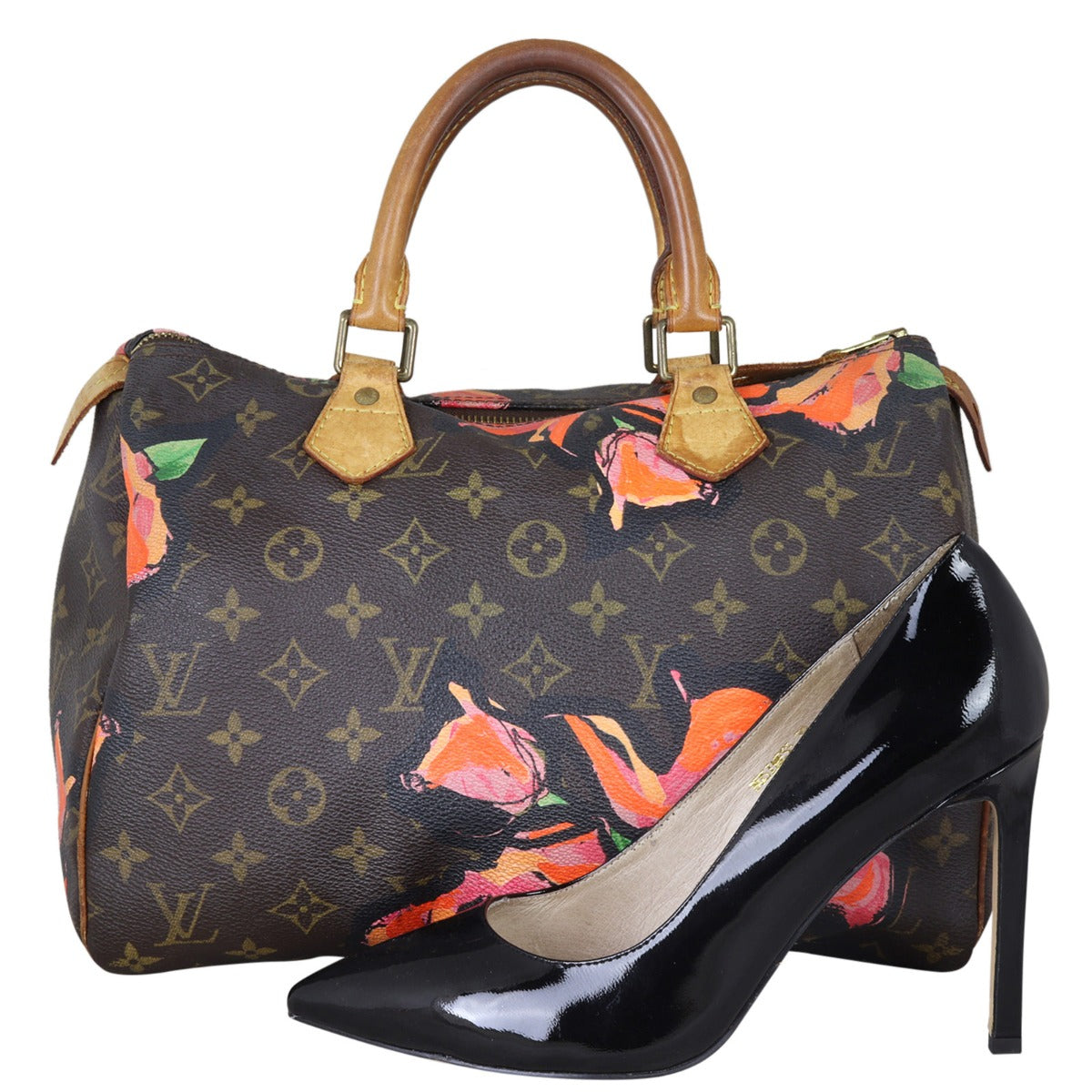 Louis Vuitton Speedy 30 Monogram Roses Limited Edition