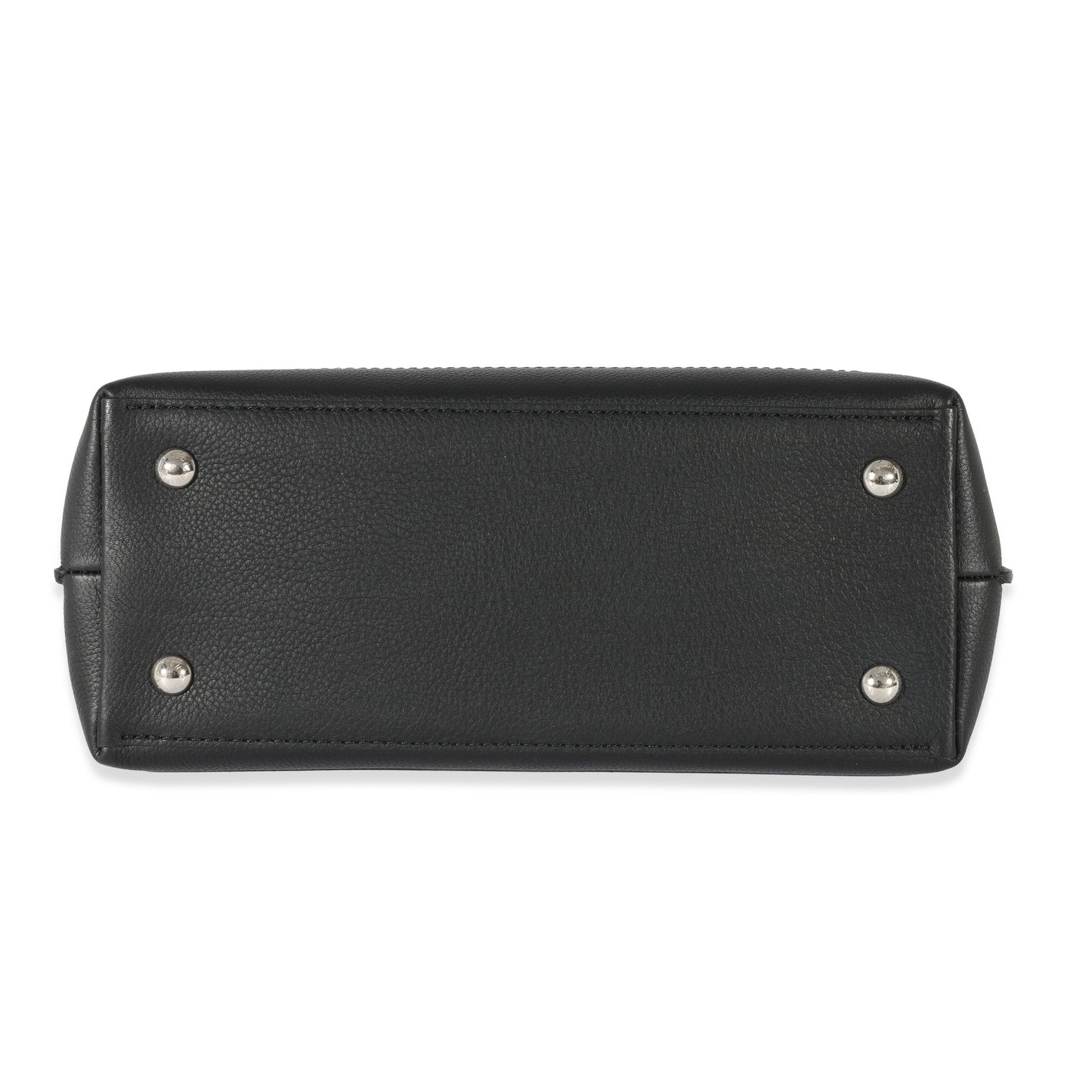 Louis Vuitton Louis Vuitton Black Leather LockMe Ever BB