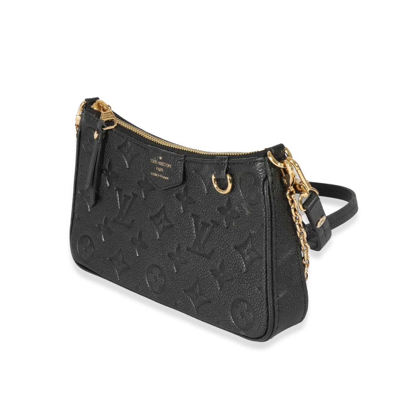 Louis Vuitton Louis Vuitton Black Empreinte Easy Pouch On Strap