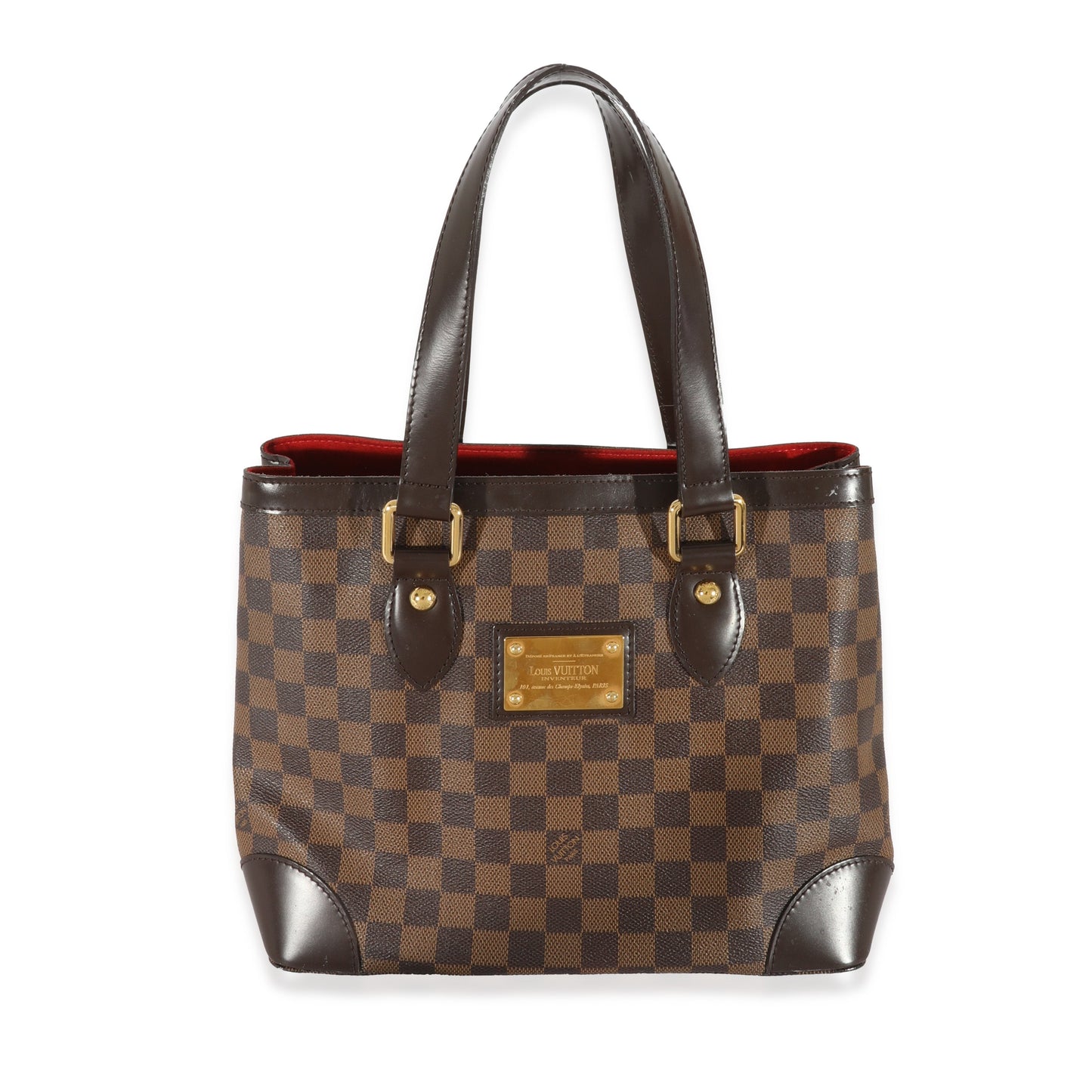 Louis Vuitton Louis Vuitton Canvas Damier Ebene Hampstead PM