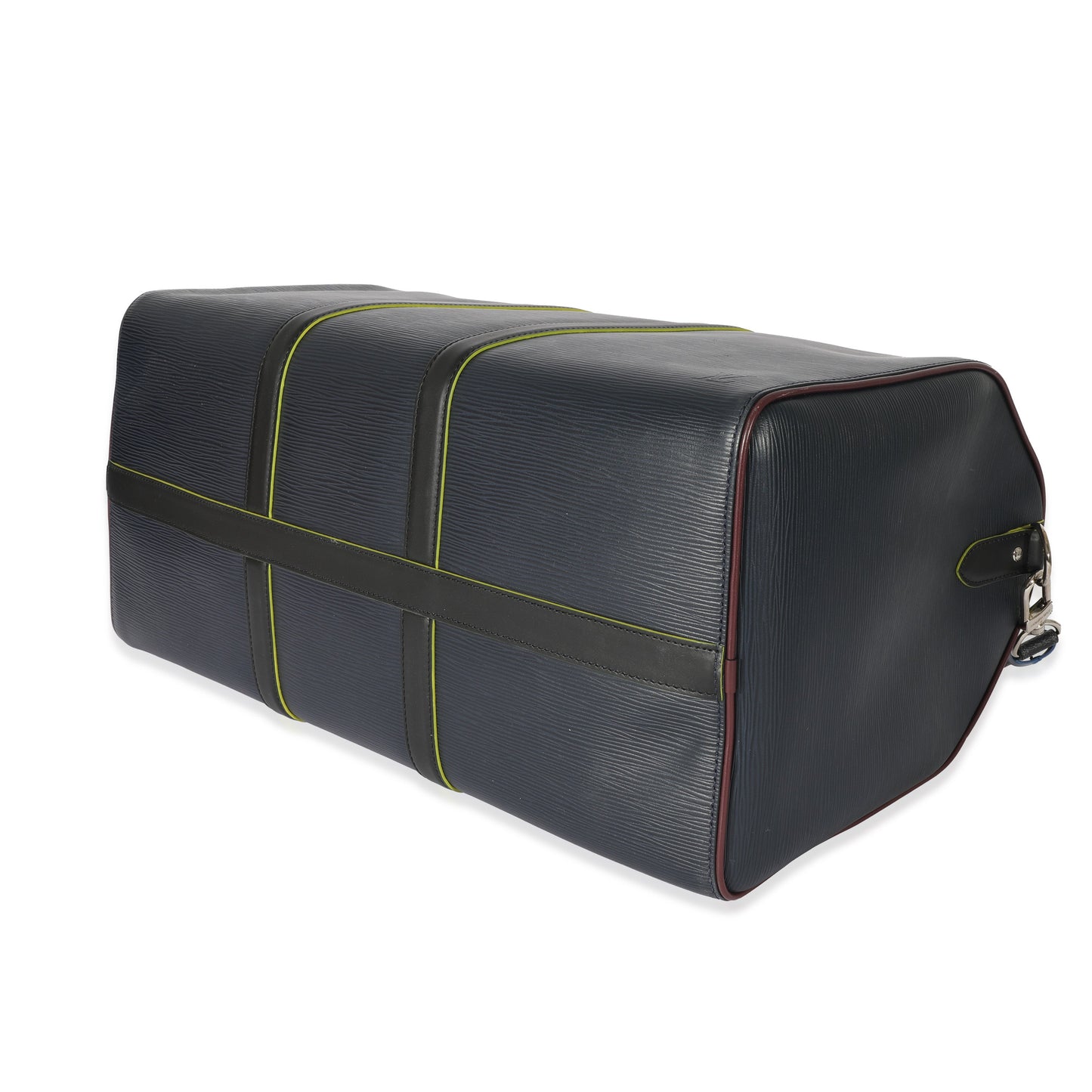 Louis Vuitton Marine Epi Leather Patchwork Graphite Keepall 50