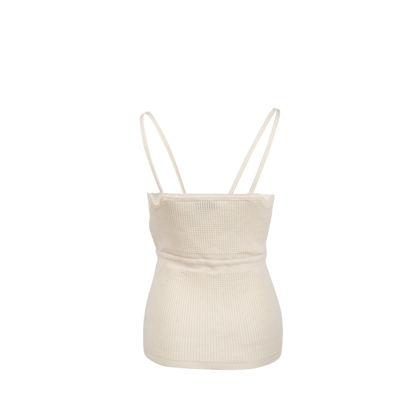 Chanel Size 36 Knit Tank Dress Cotton/Polyamide White