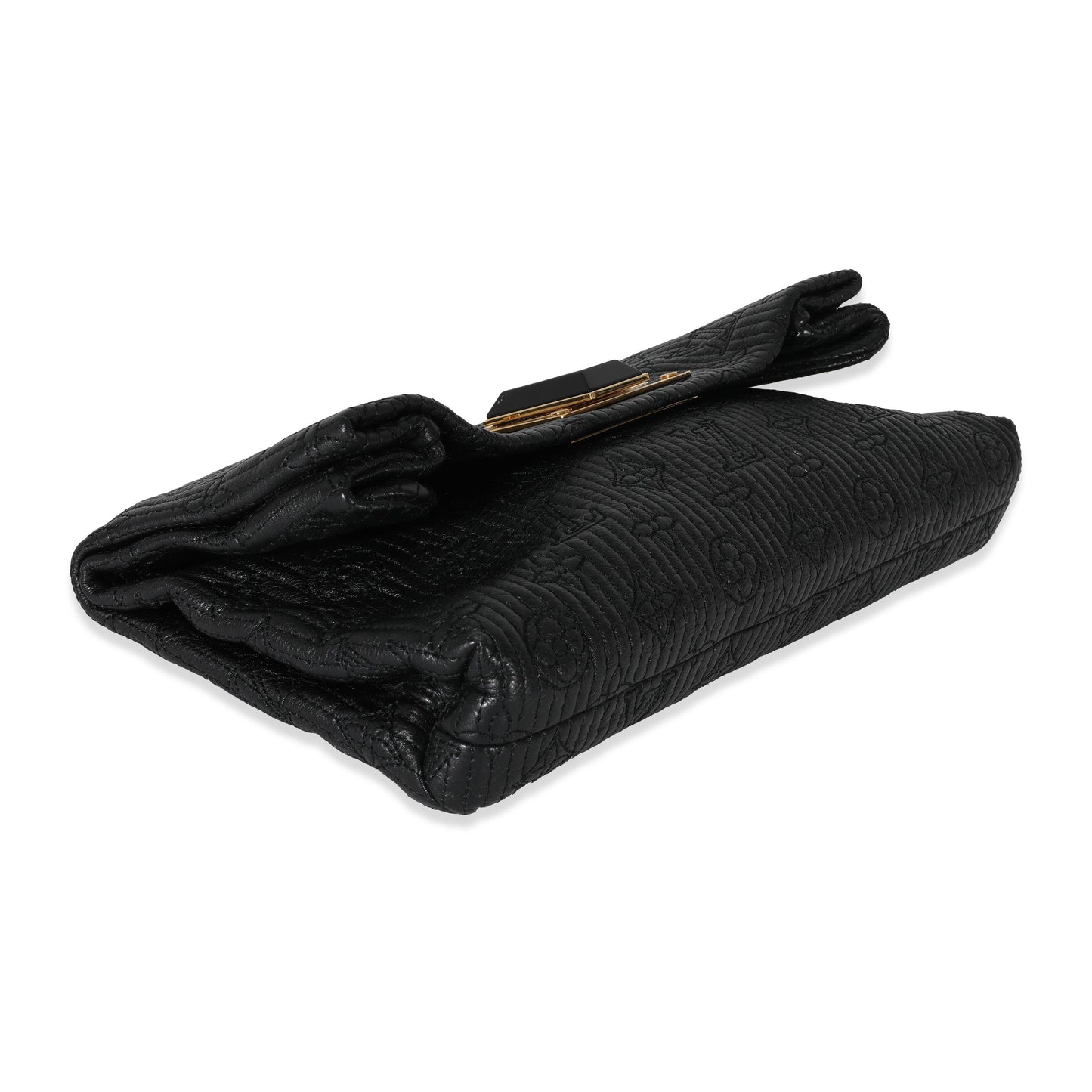 Louis Vuitton Louis Vuitton Black Monogram Limelight Altair Clutch