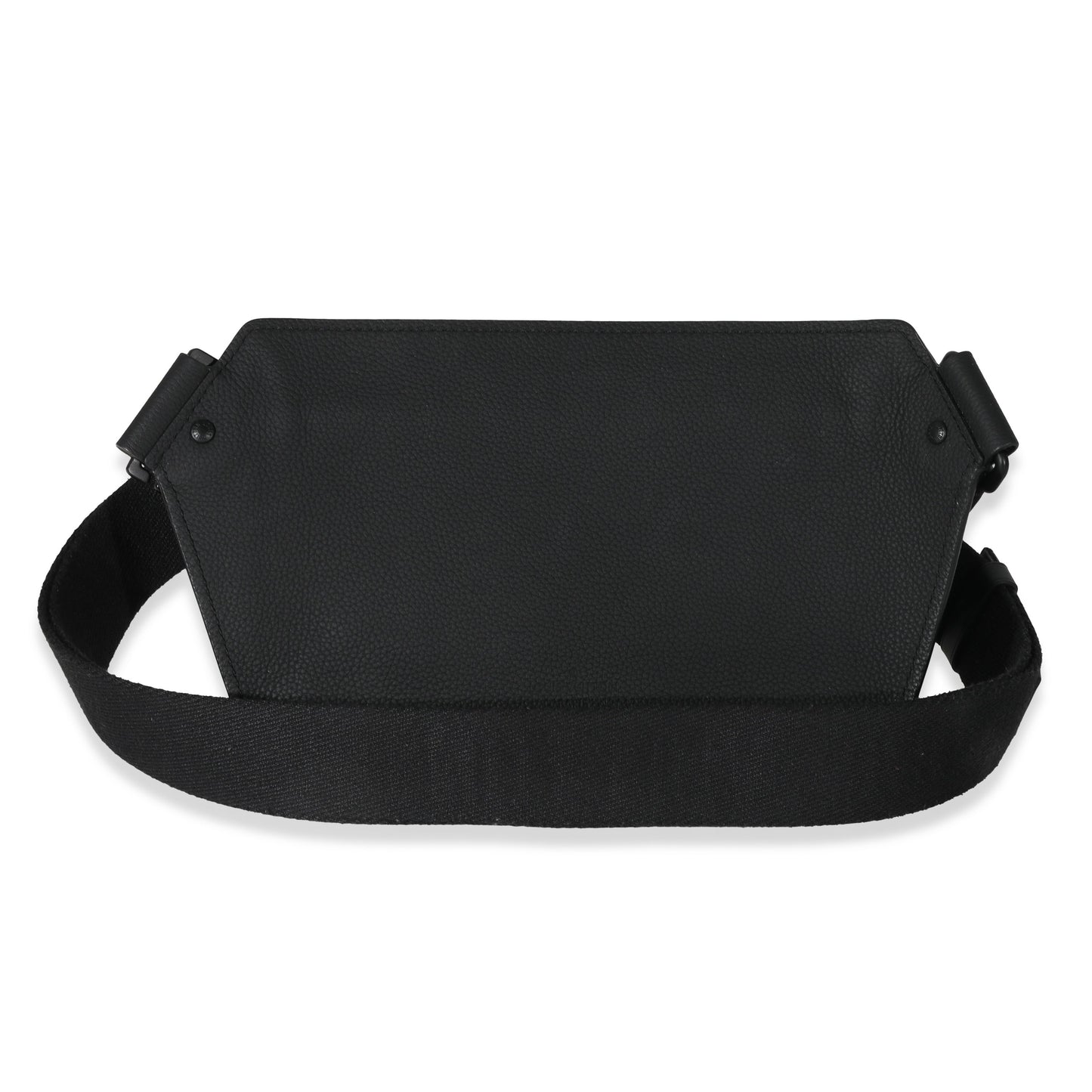 Louis Vuitton Louis Vuitton Black Leather Aerogram Sling Bag