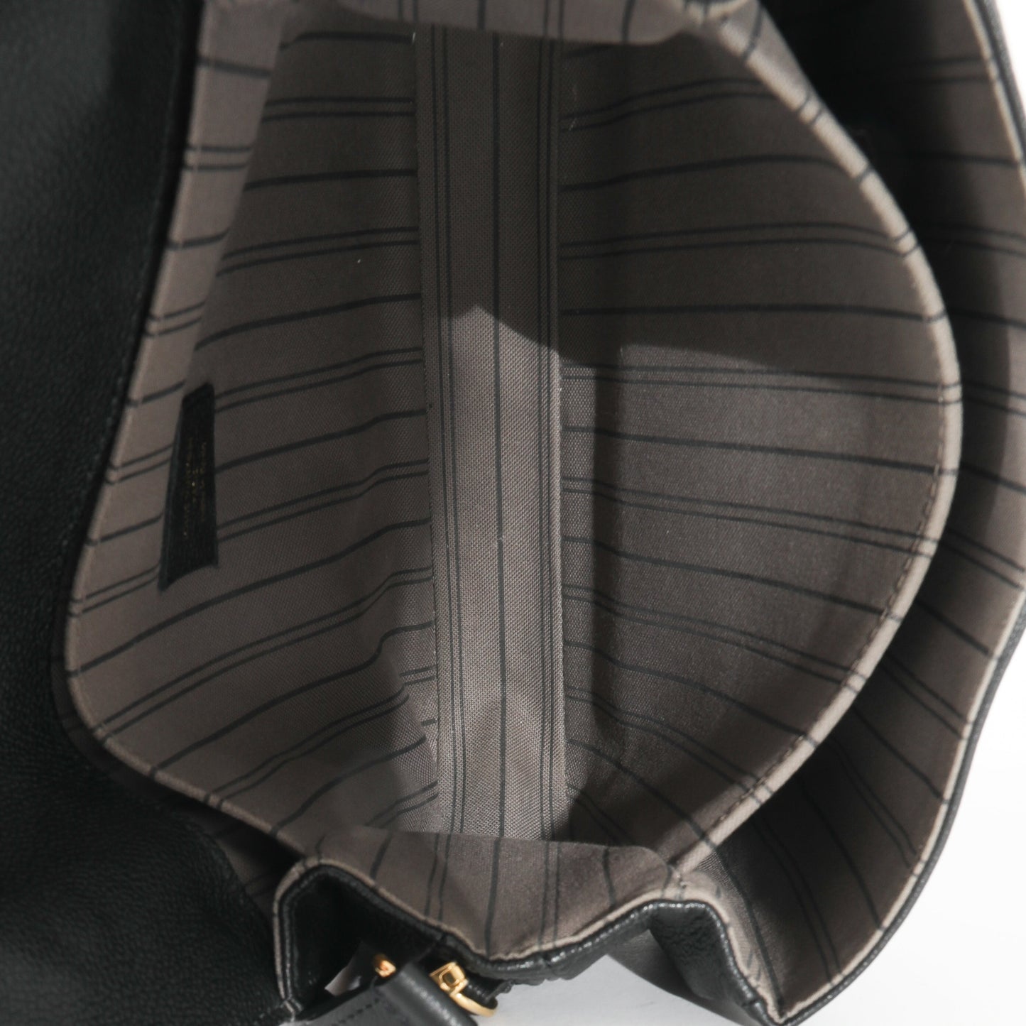 Louis Vuitton Louis Vuitton Black Monogram Empreinte Pochette Metis