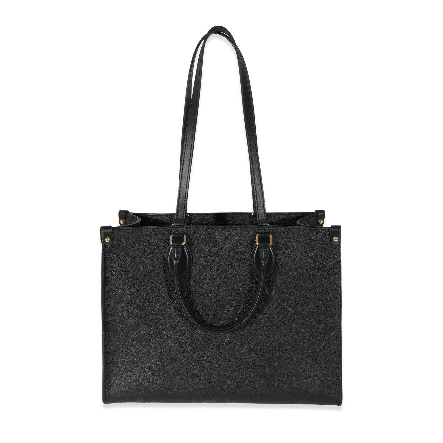 Louis Vuitton Louis Vuitton Black Empreinte Monogram Giant Onthego MM