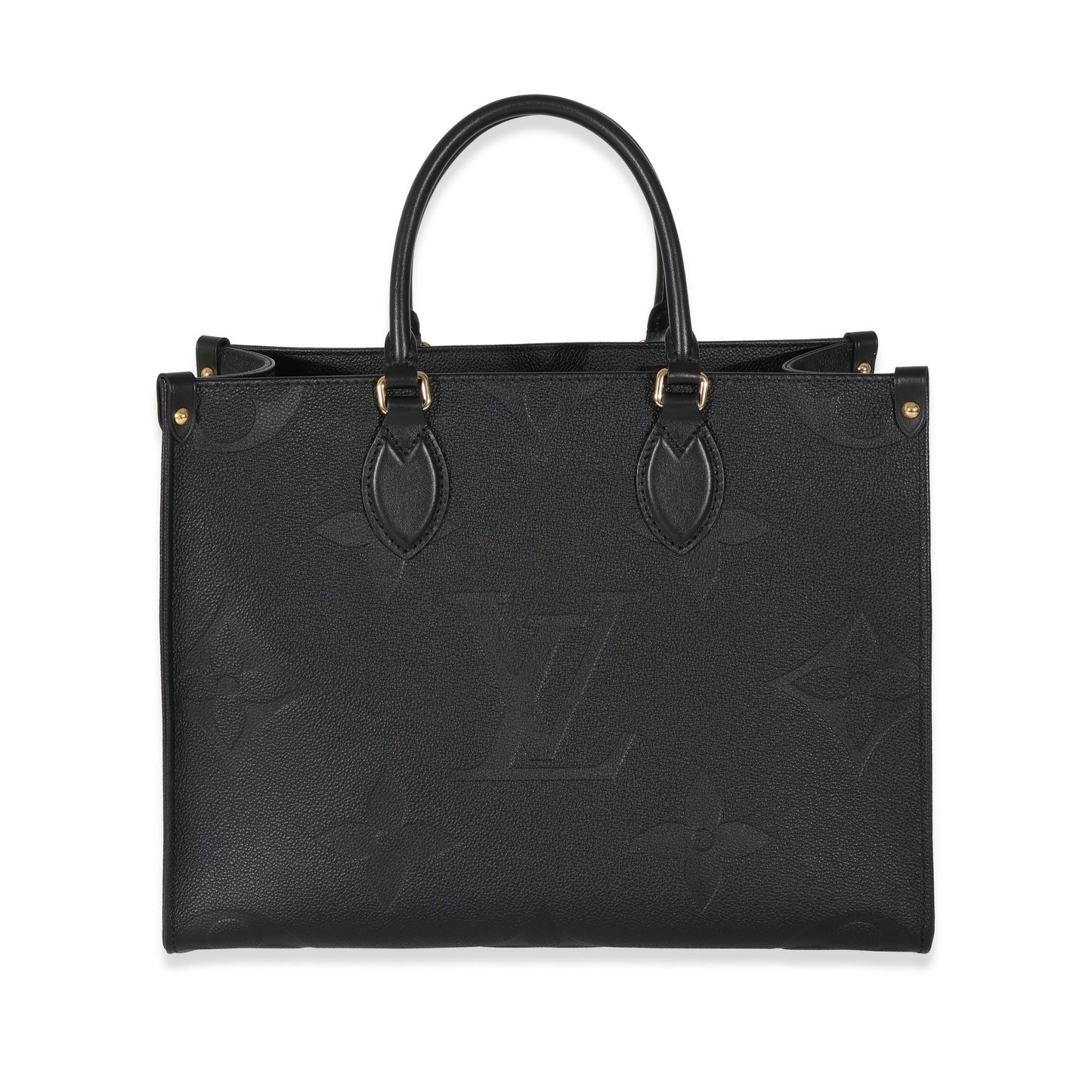 Louis Vuitton Louis Vuitton Black Empreinte Monogram Giant Onthego MM