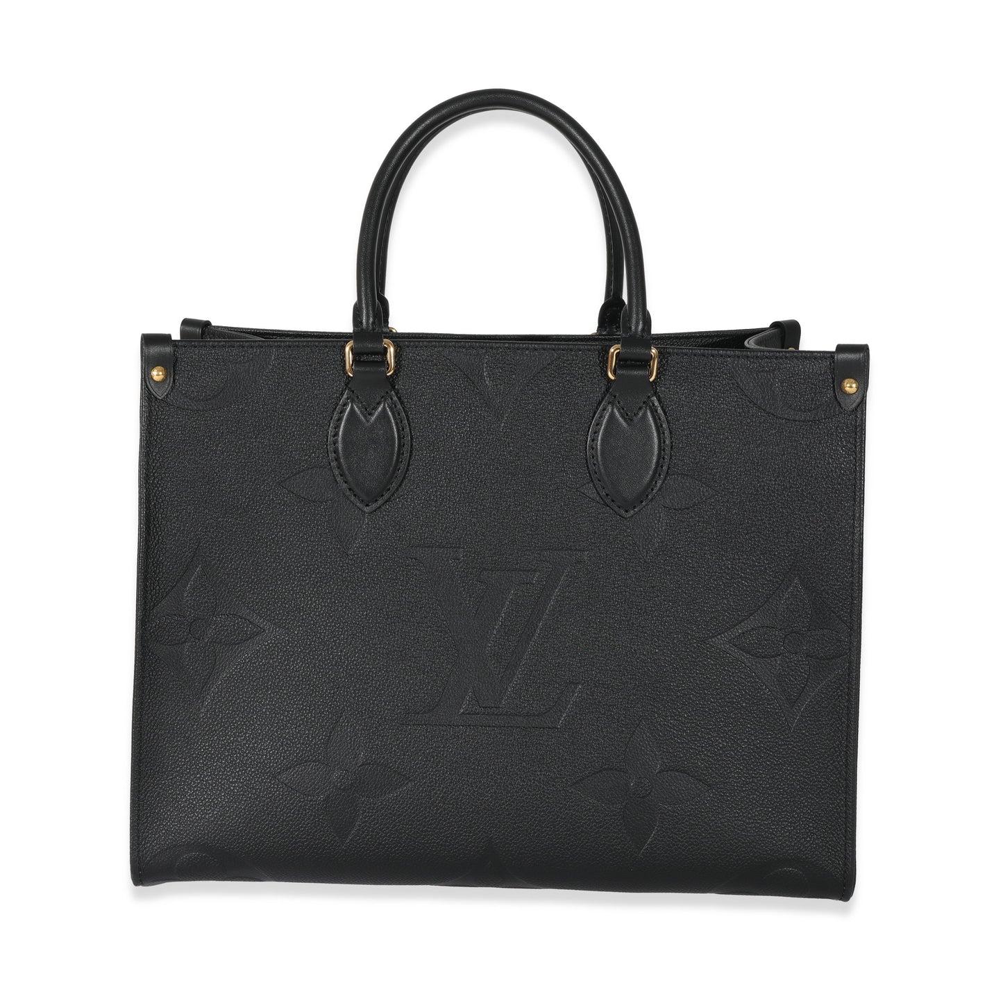 Louis Vuitton Louis Vuitton Black Empreinte Monogram Giant Onthego MM
