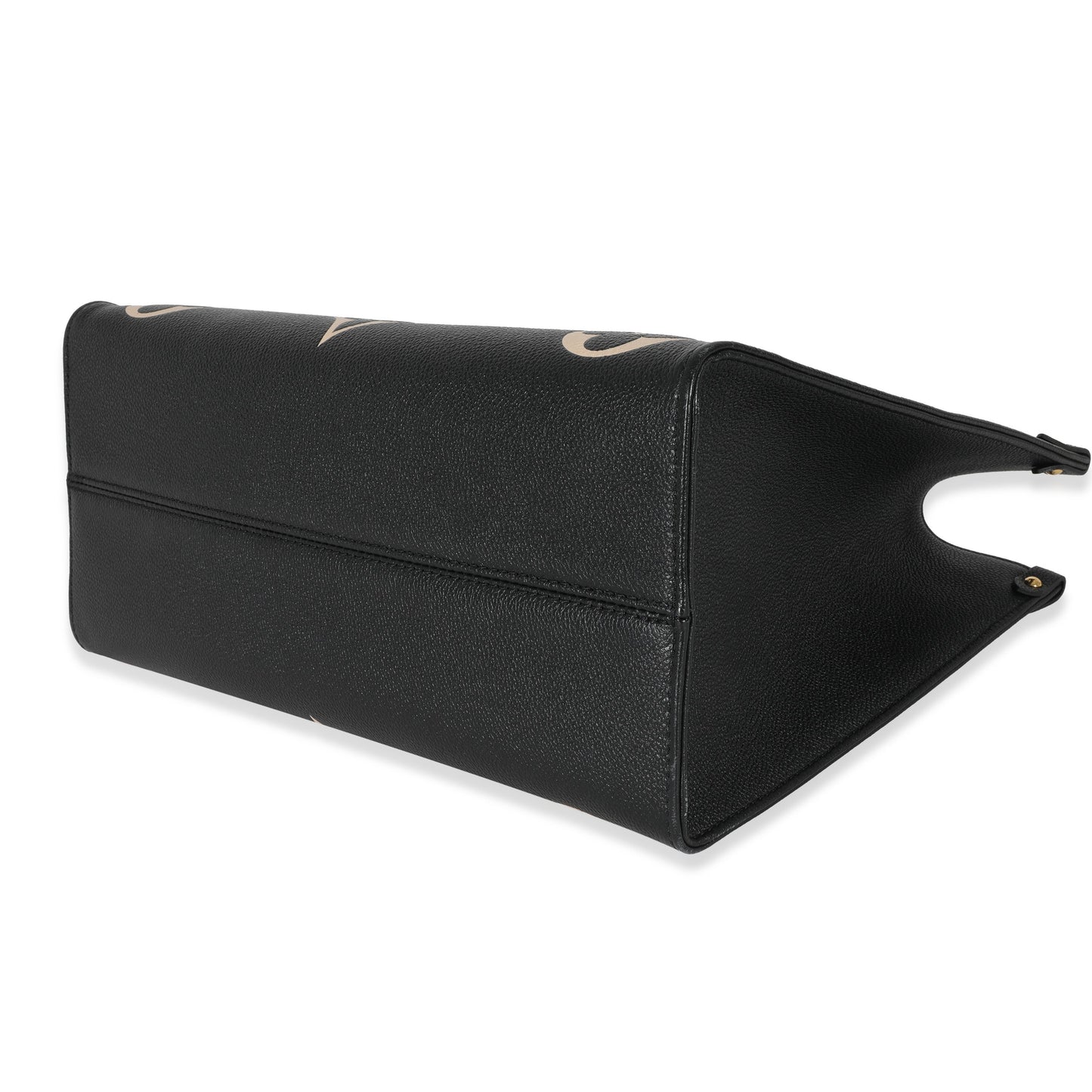Louis Vuitton Louis Vuitton Black & Beige Monogram Empreinte Onthego MM