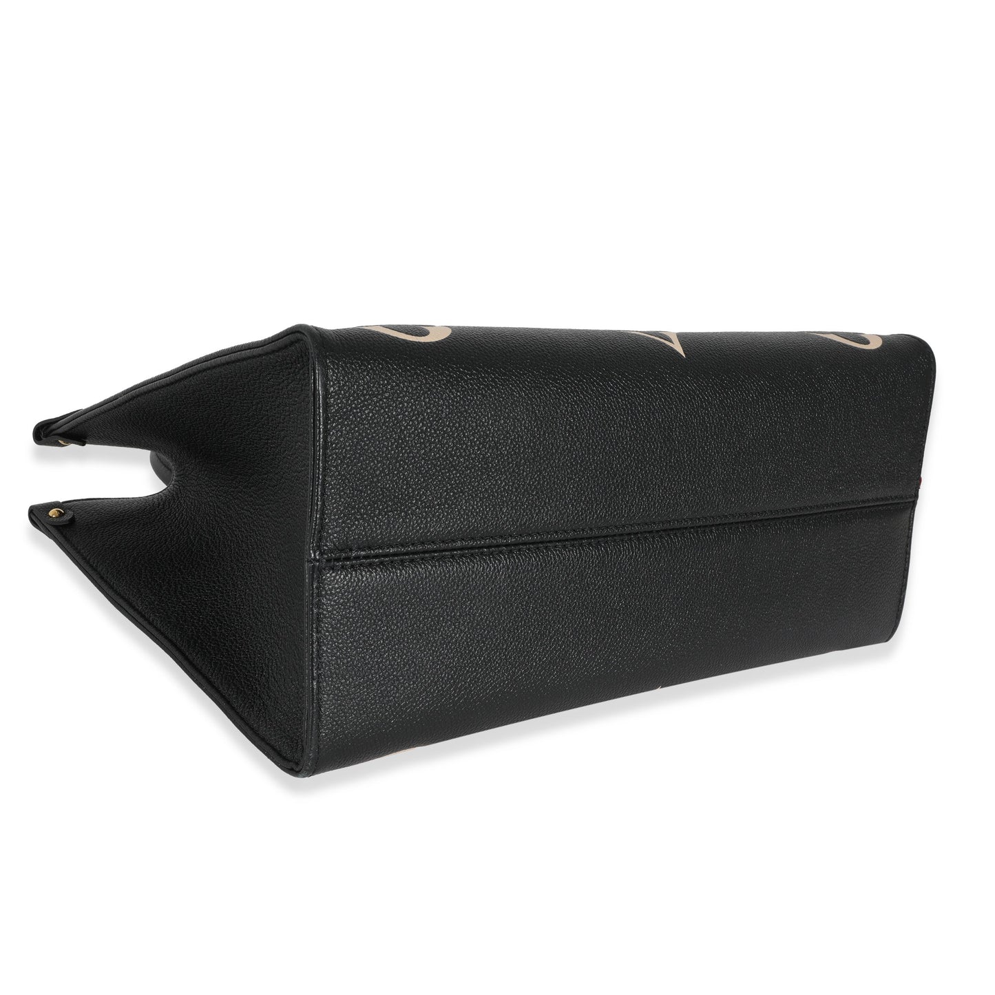 Louis Vuitton Louis Vuitton Black & Beige Monogram Empreinte Onthego MM