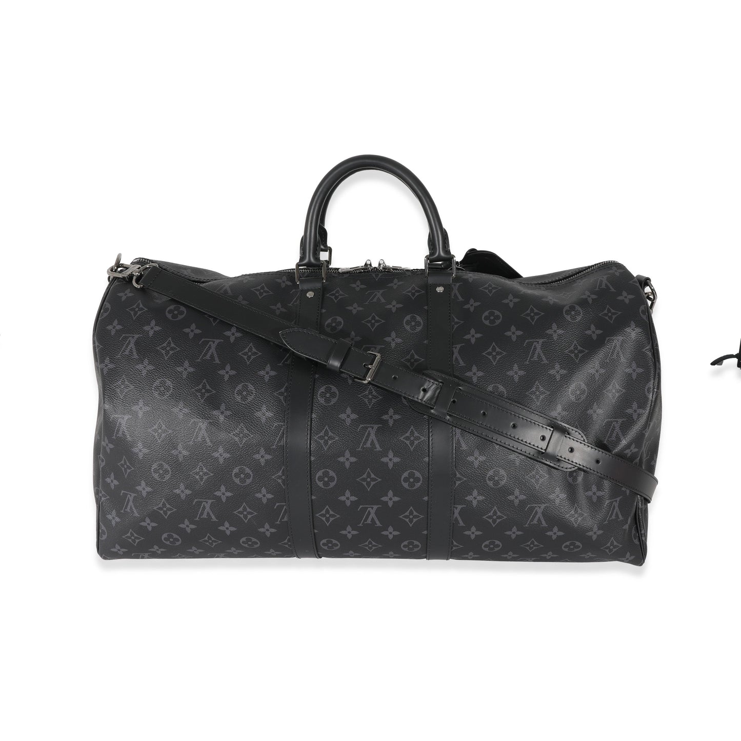 Louis Vuitton Louis Vuitton Canvas Monogram Eclipse Keepall Bandoulière 55