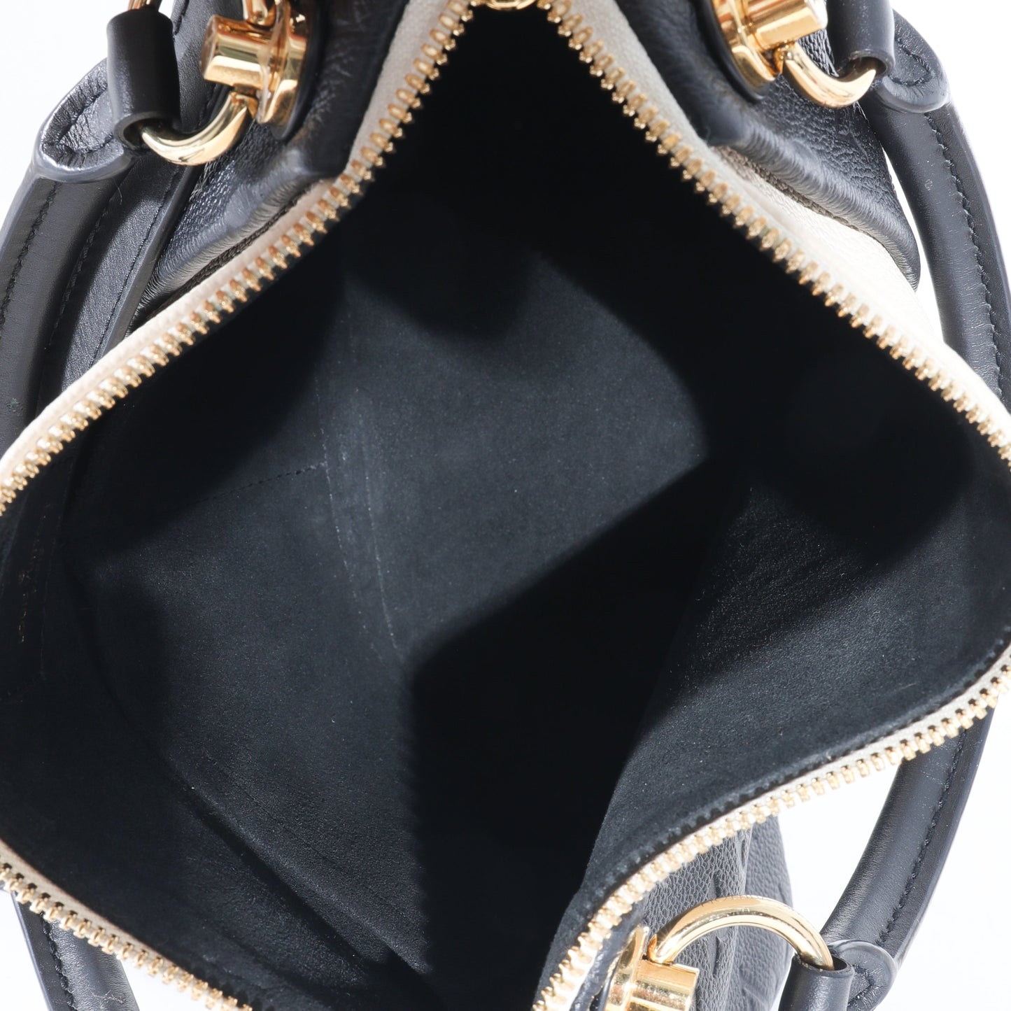 Louis Vuitton Louis Vuitton Black & Beige Monogram Empreinte V Tote BB