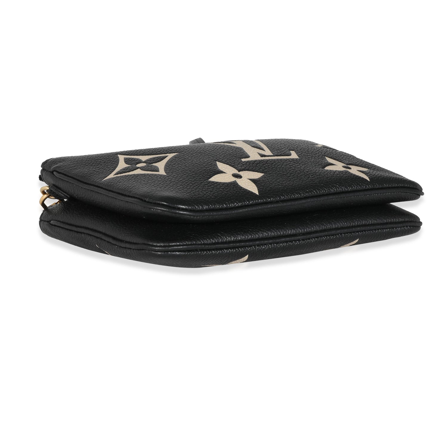 Louis Vuitton Louis Vuitton Bicolore Monogram Empreinte Double Zip Pochette